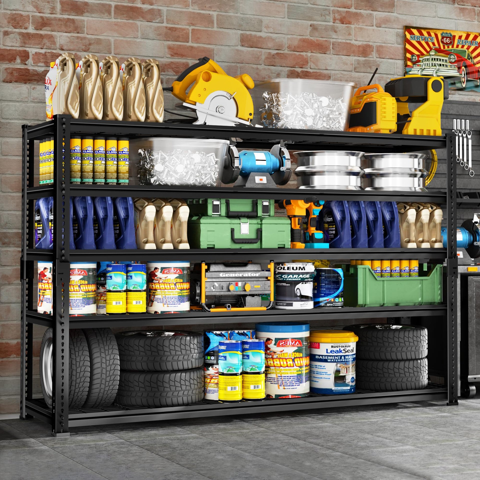Garage Shelving (4 Count)