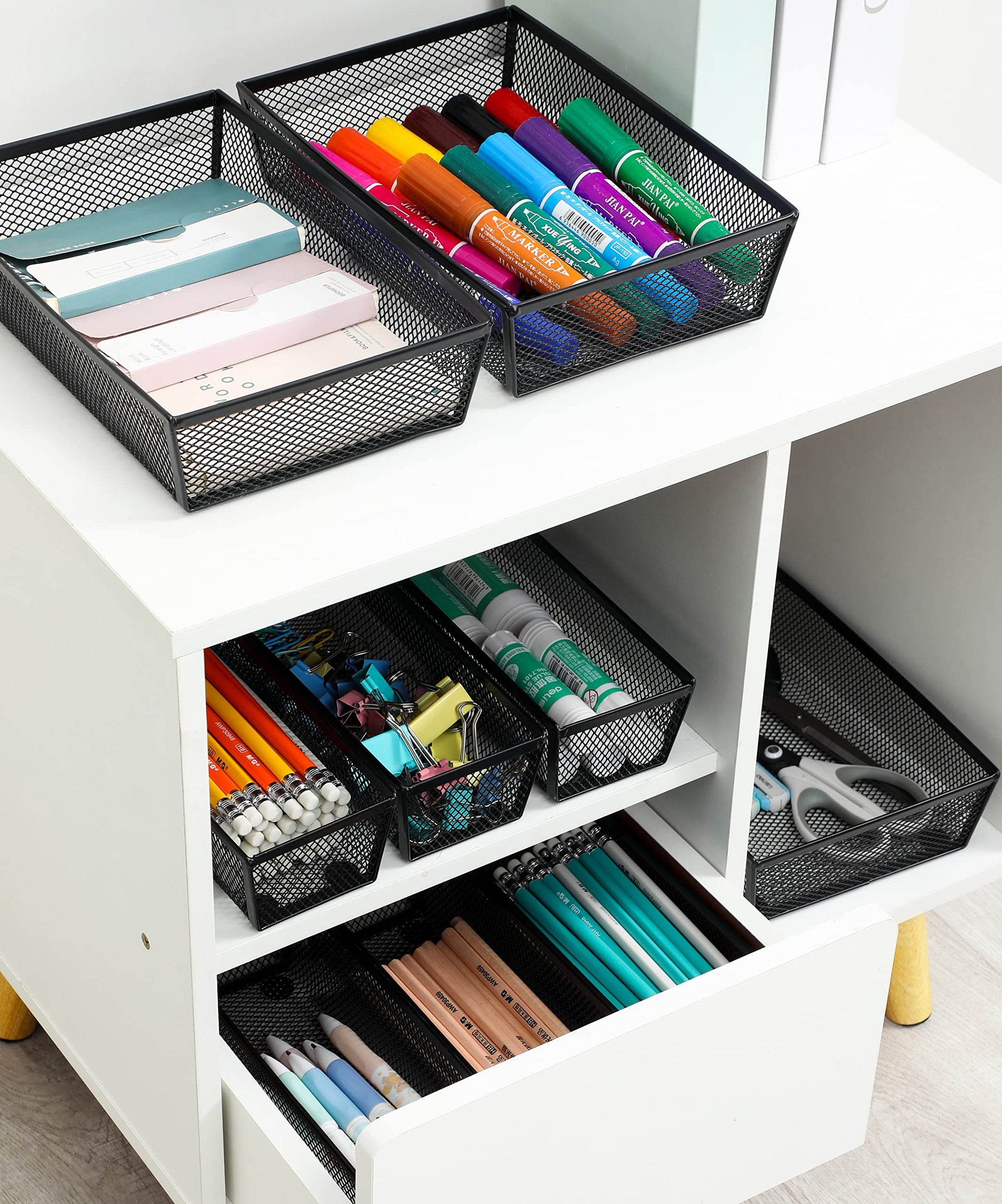 Silverware Drawer Organizer (4 Count)