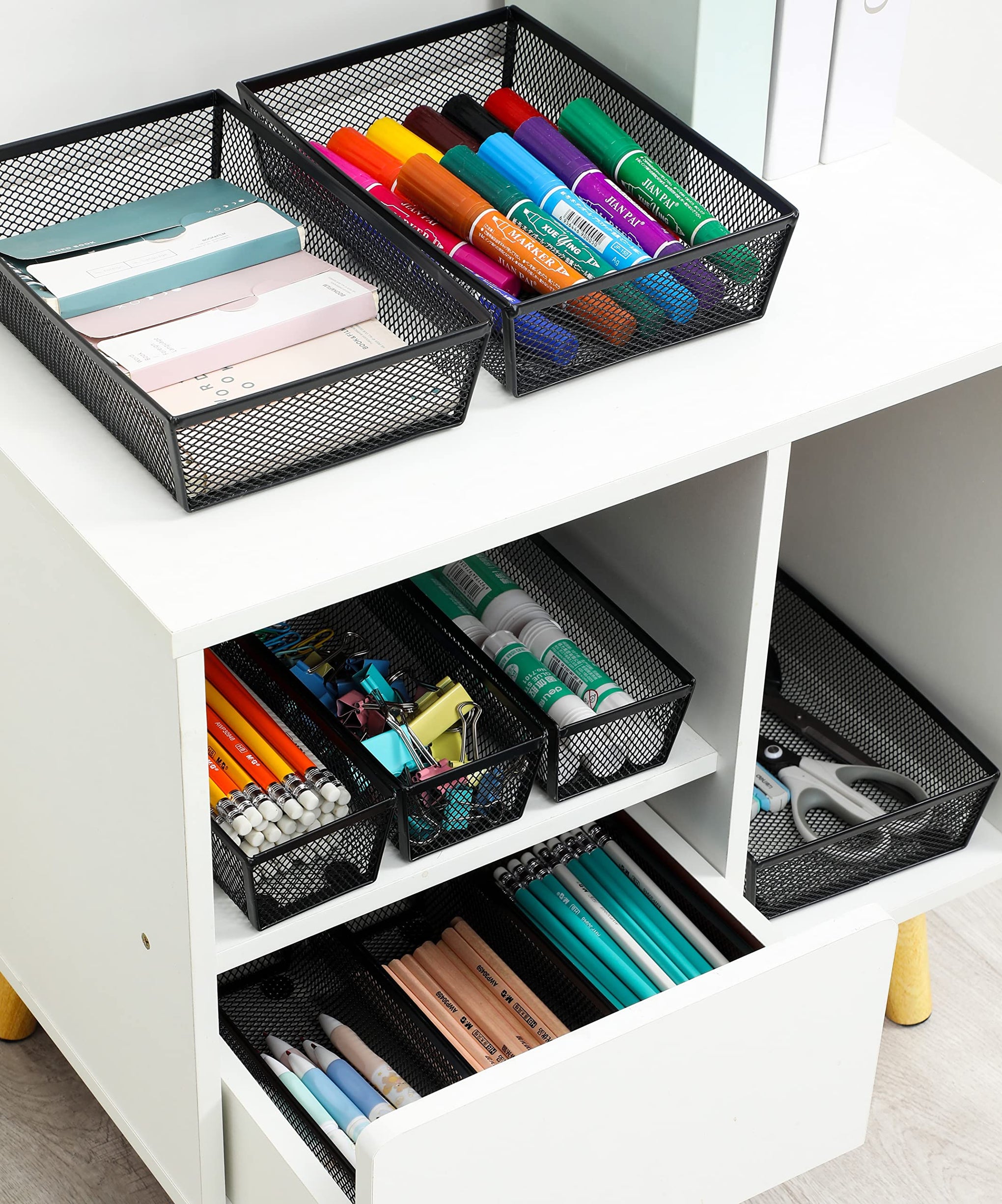 Silverware Drawer Organizer (4 Count)