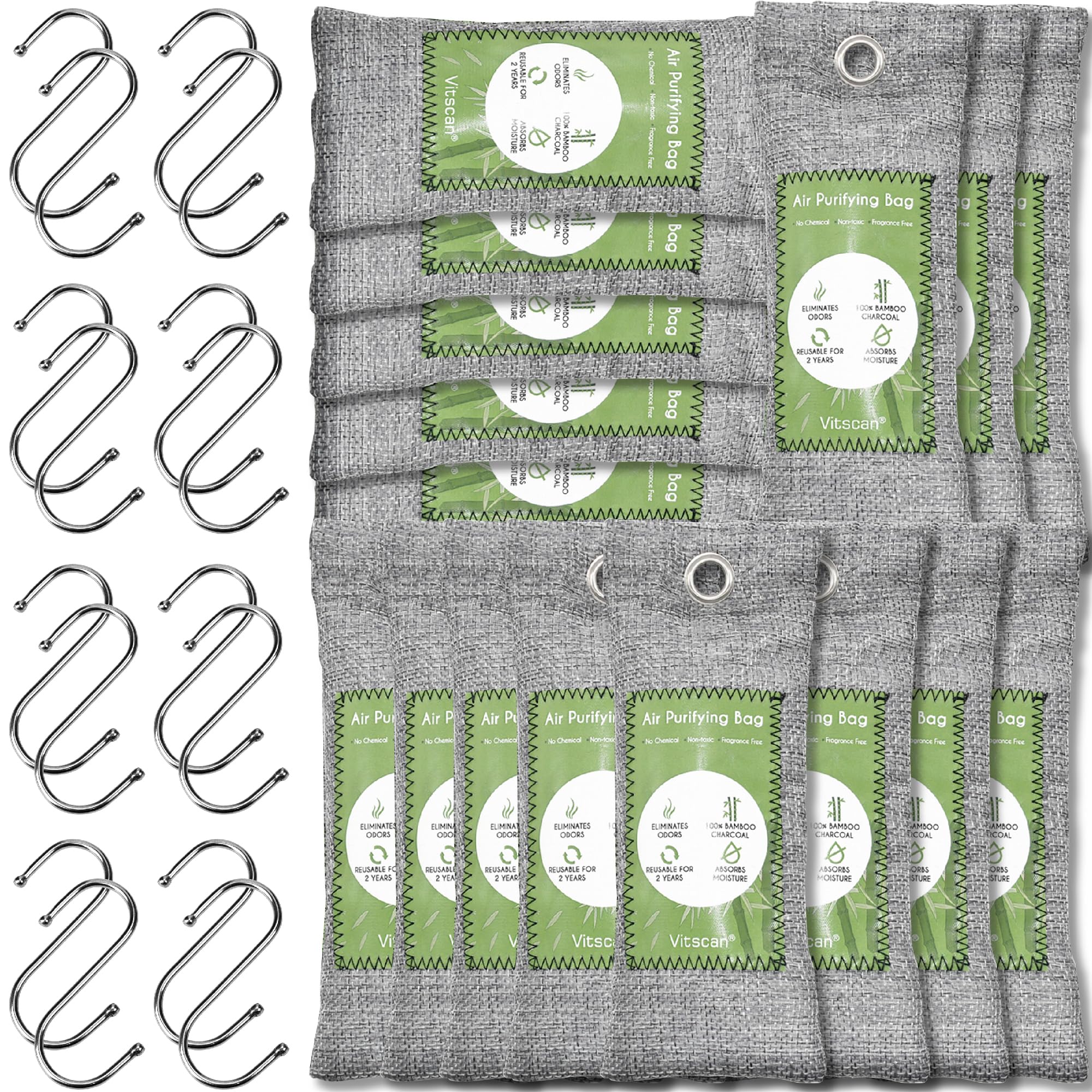 Bamboo Charcoal Air Purifying Bag (28.8 Ounce)