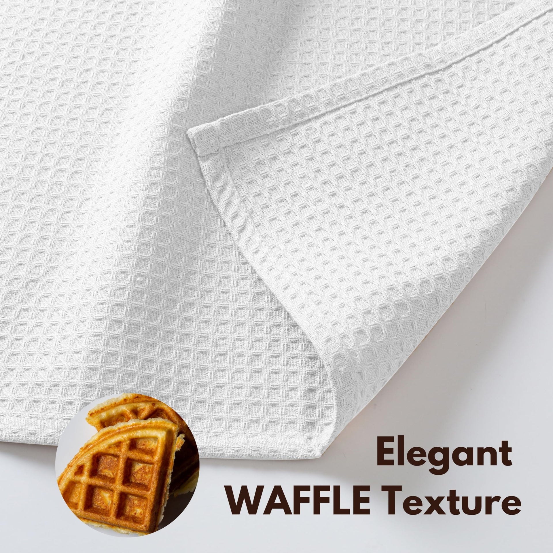 Cotton Kitchen Towel with Hanging Loop 16x26 inches (4 Count)