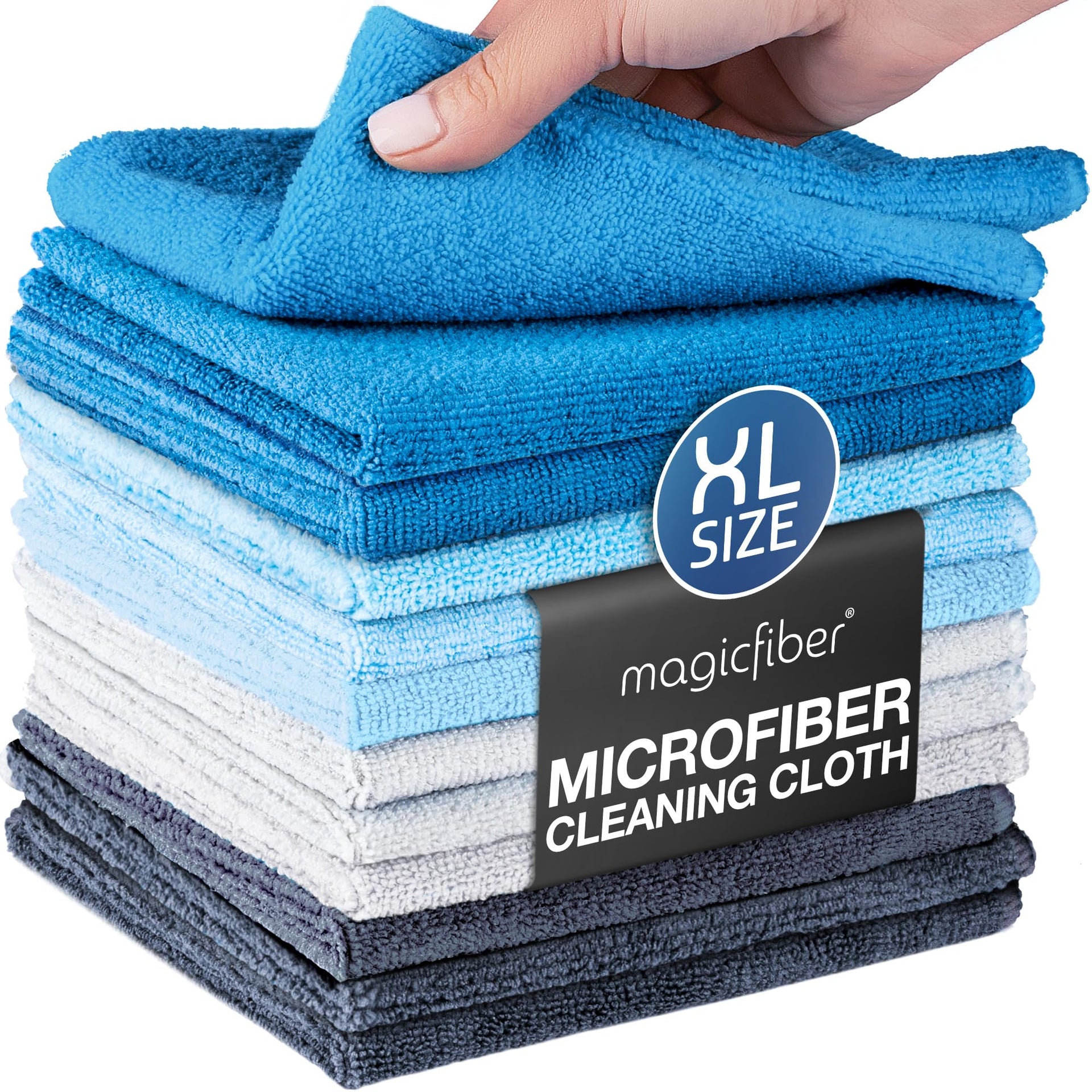 Microfiber Cleaning Cloth (12 Count)