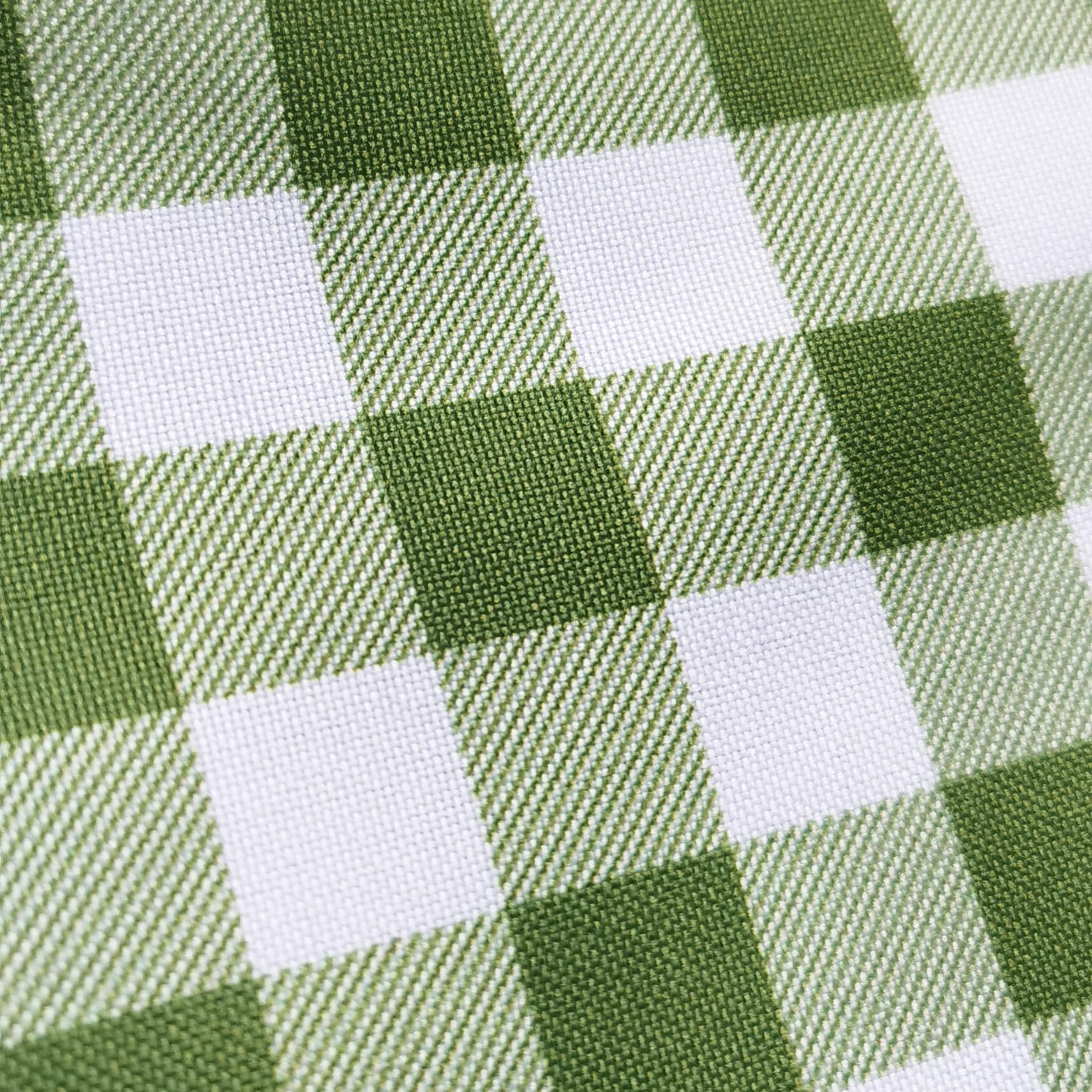 Waterproof Plaid Tablecloth Fabric