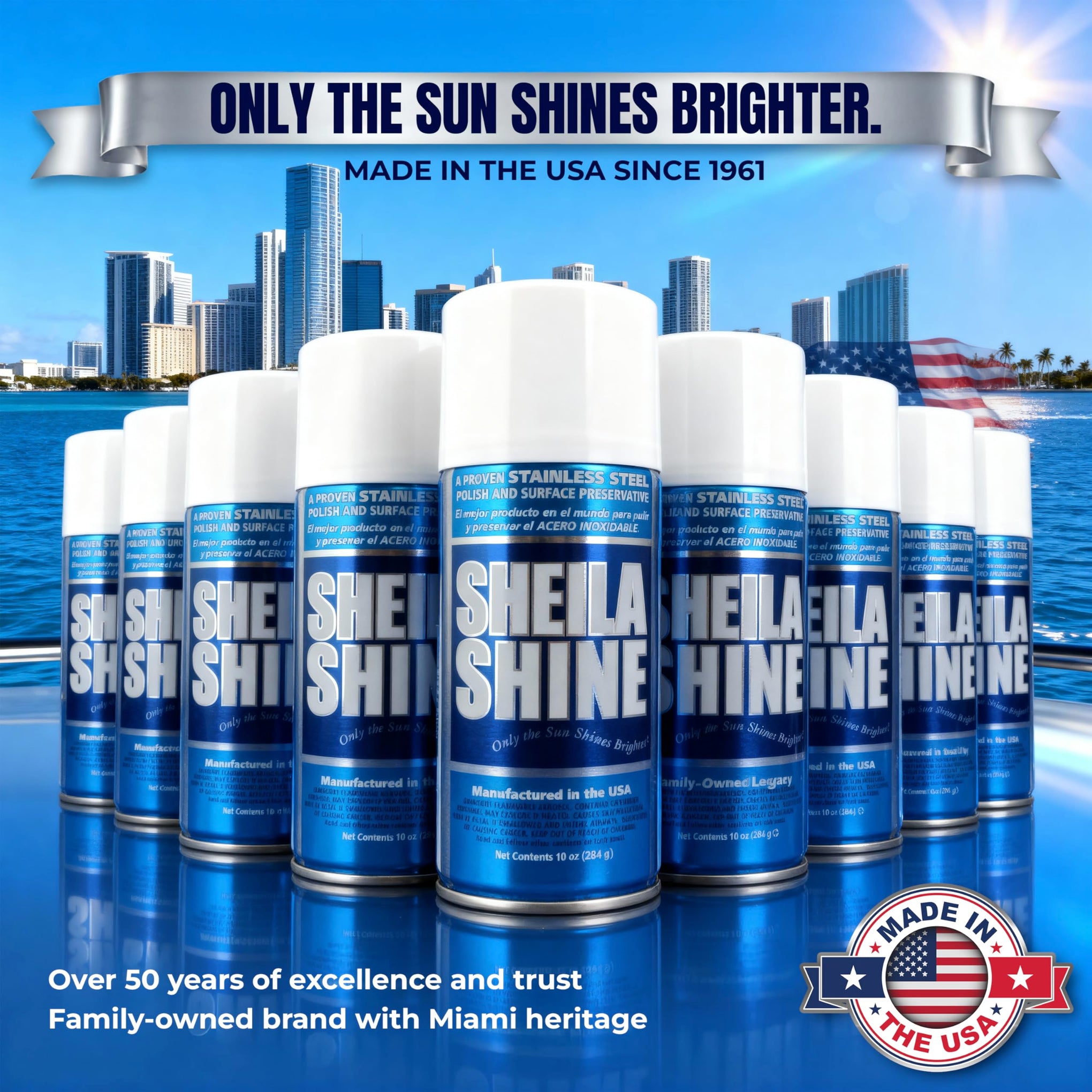 2 x 10oz Sheila Shine Stainless Steel Cleaner and Polish w (10 Ounce)