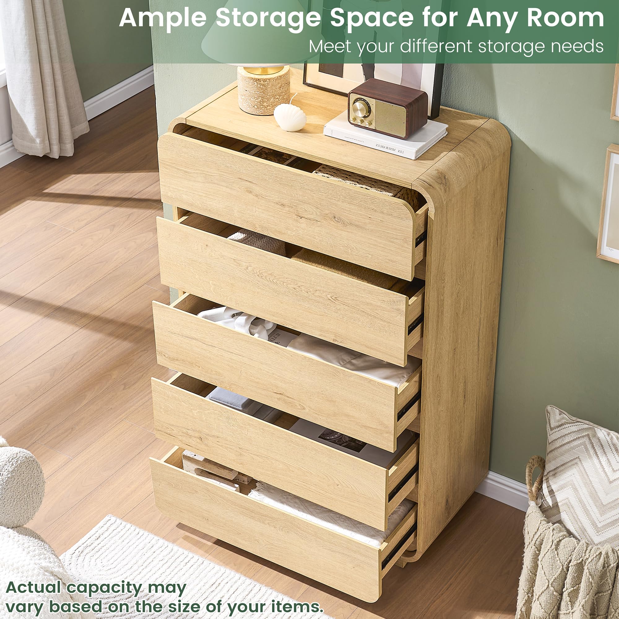 5 Drawer Dresser