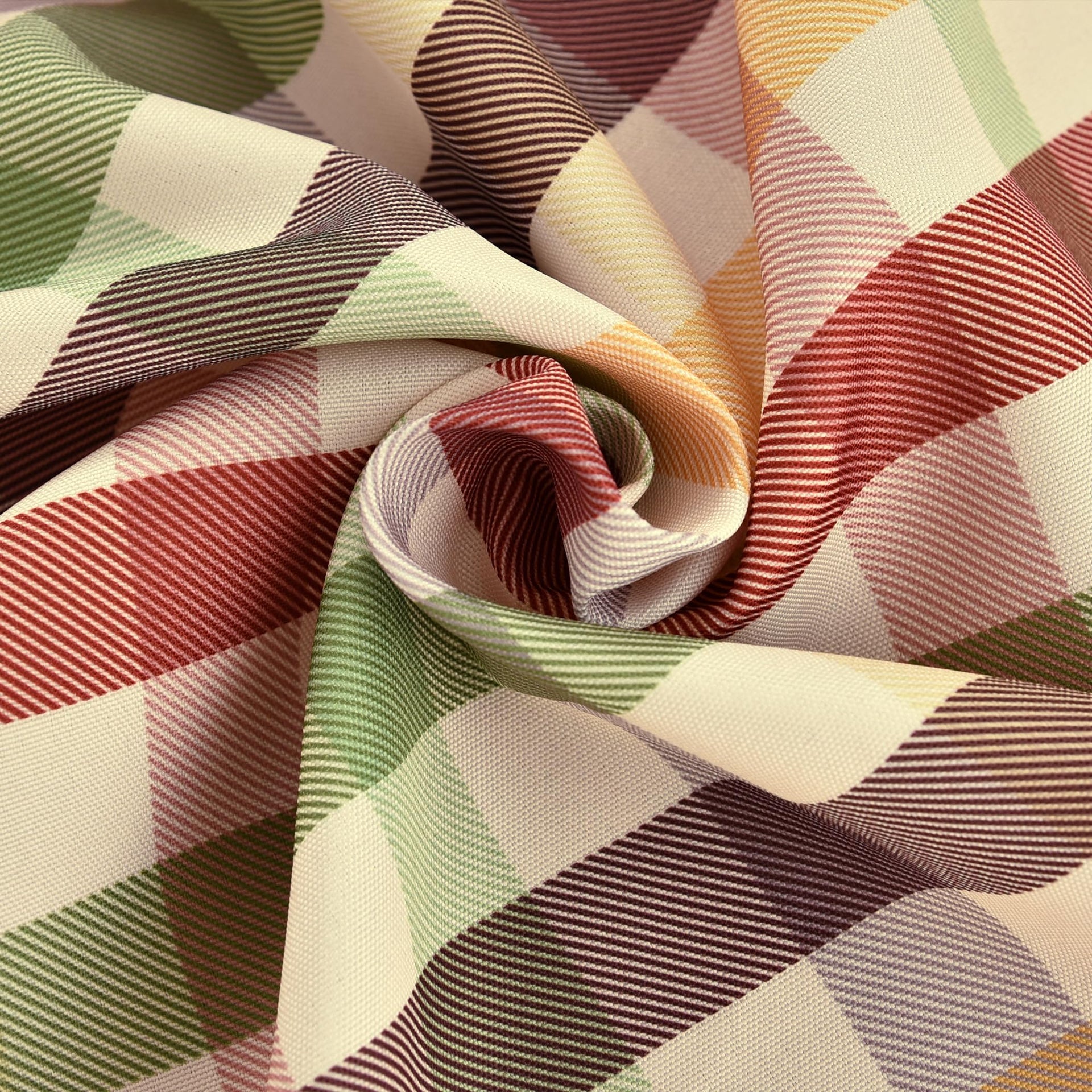 Waterproof Checkered Tablecloth Fabric