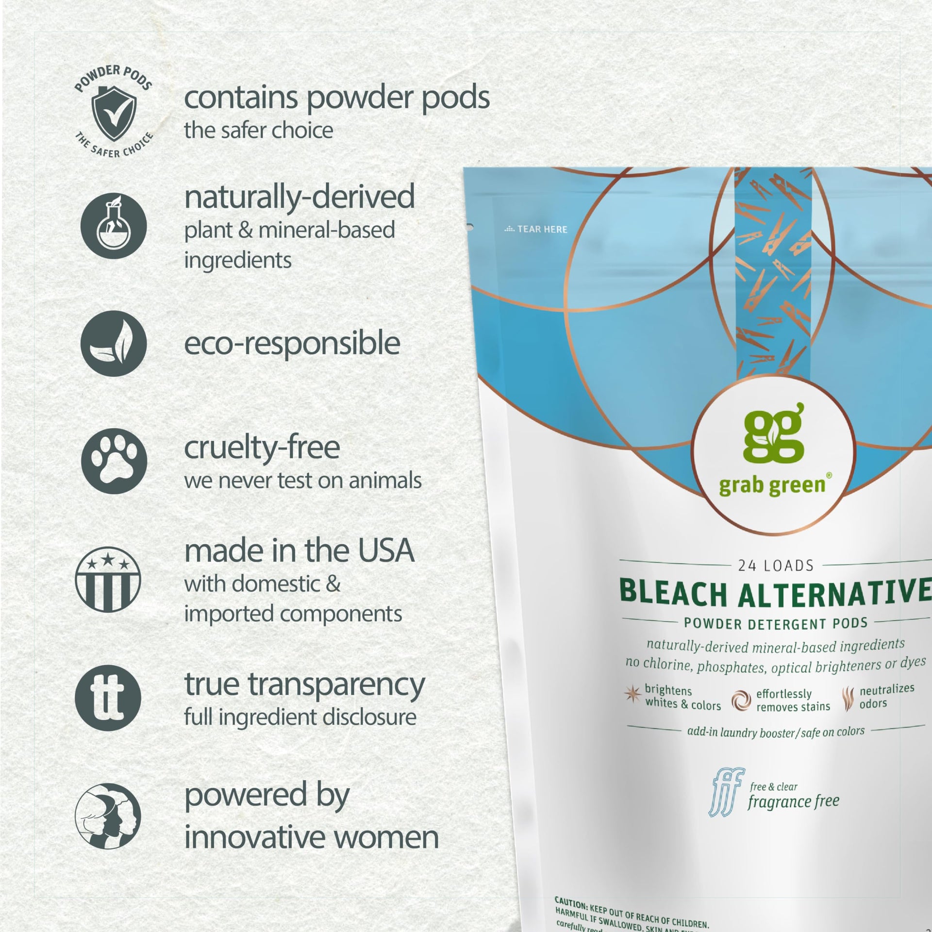 Bleach Alternative Pods (132 Count)