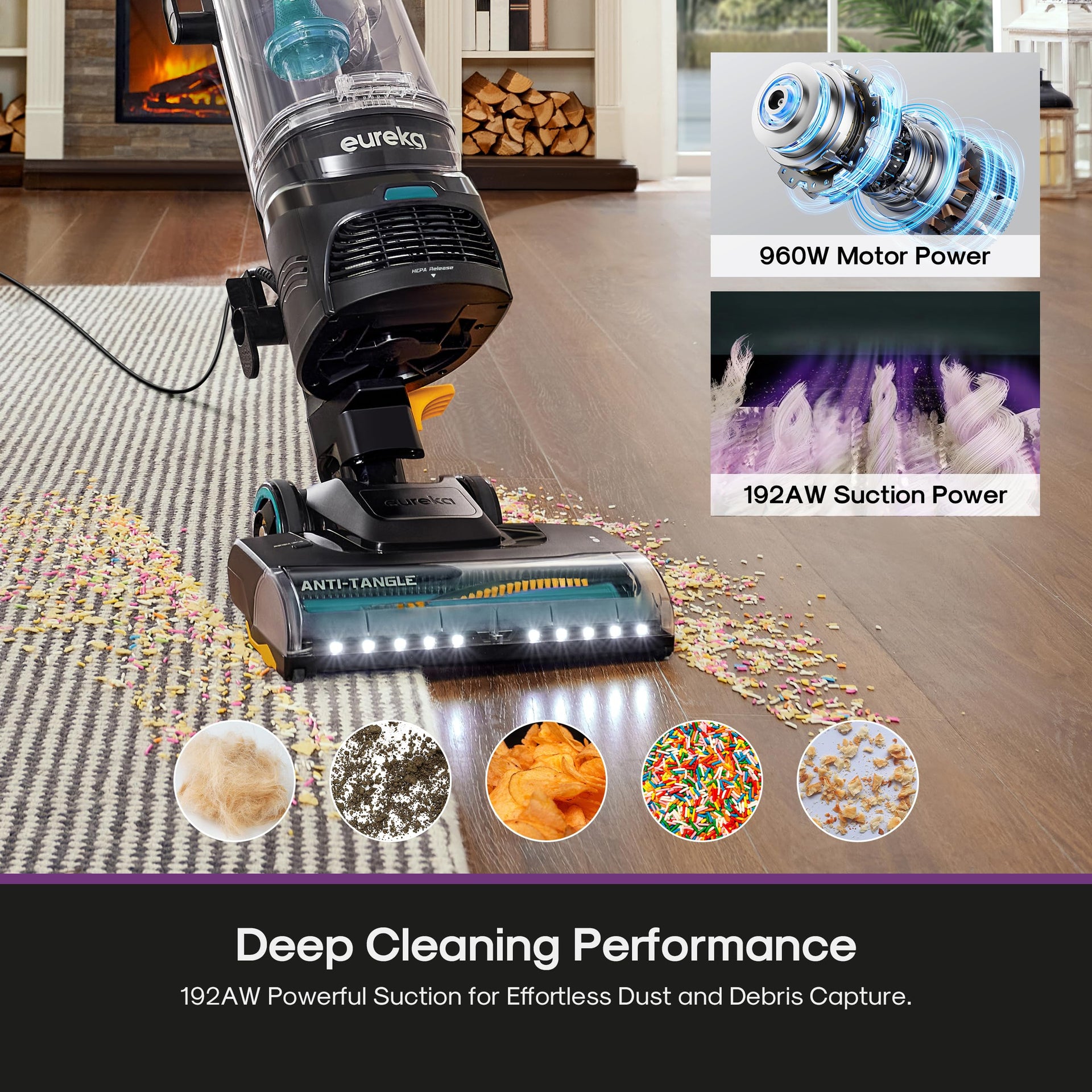 Upright Vacuum Cleaners for Home