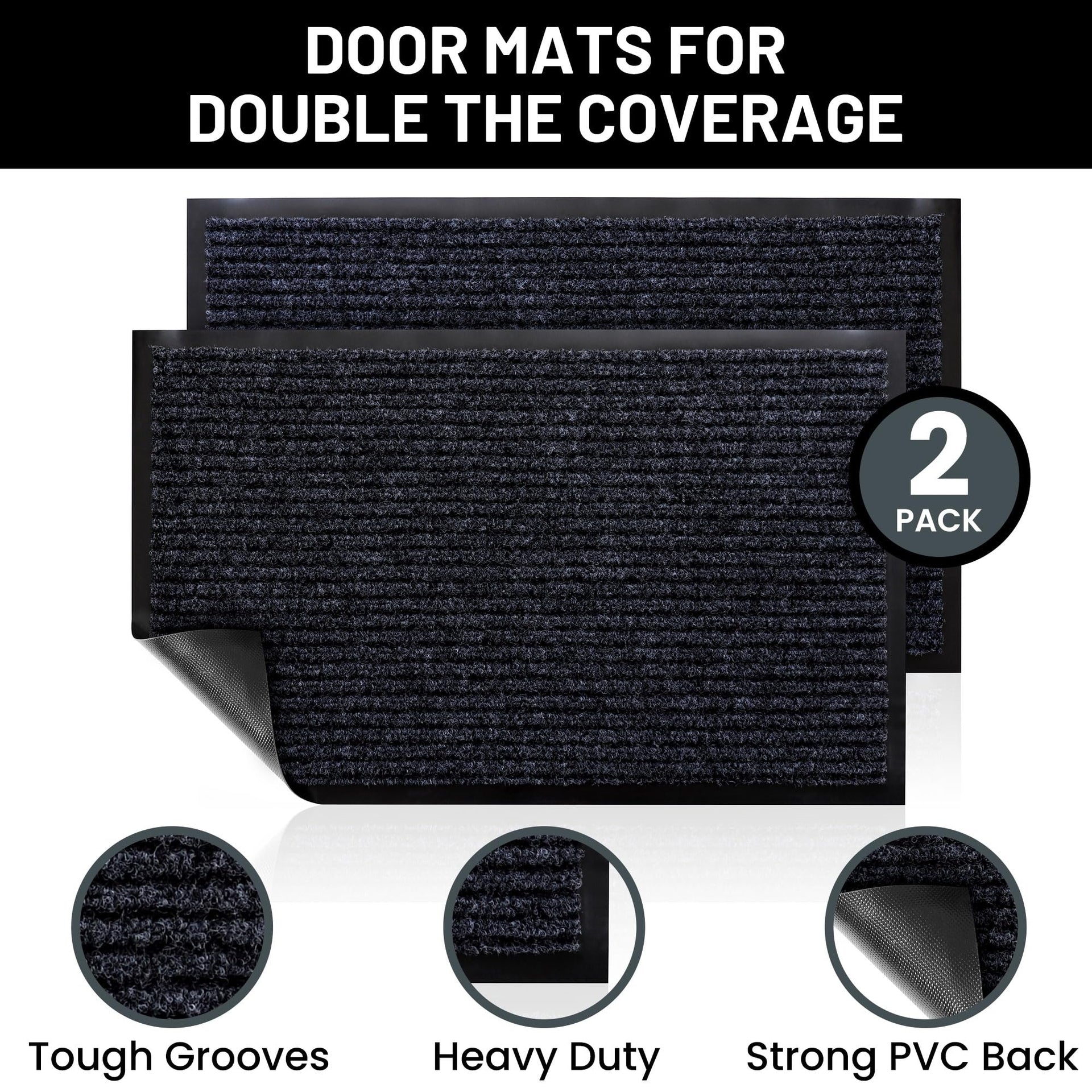 Front Door Mat (2 Count)