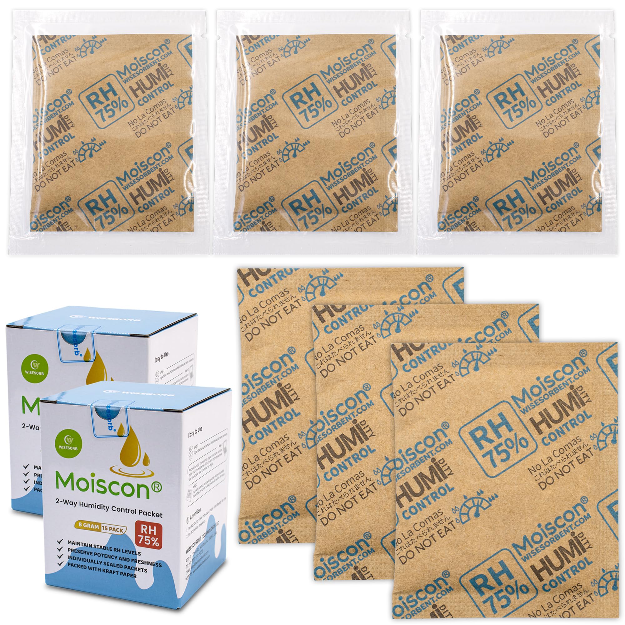 30 Pack 75% RH Size 8 Two
