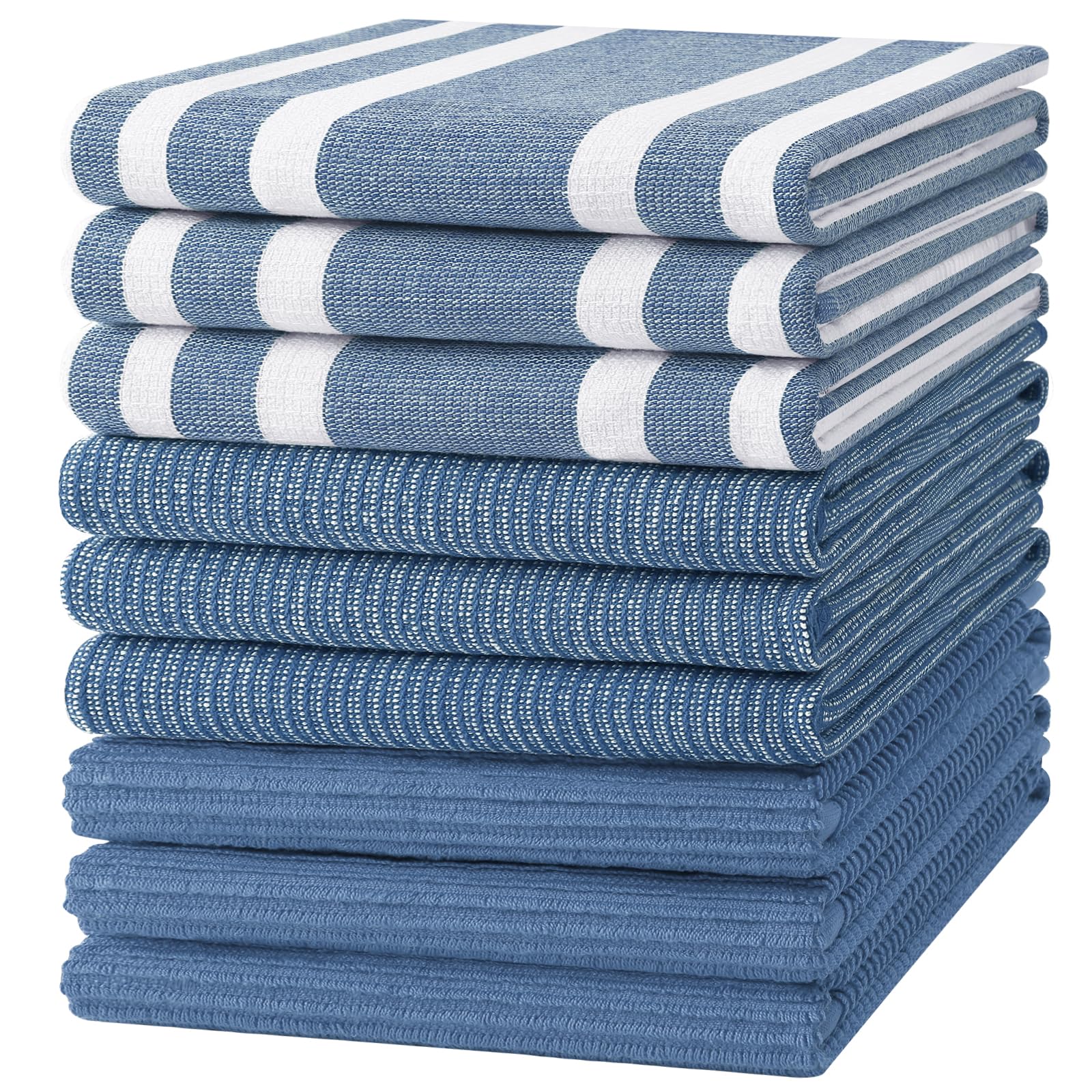 Cotton 380 GSM Premium Kitchen Towels (9 Count)