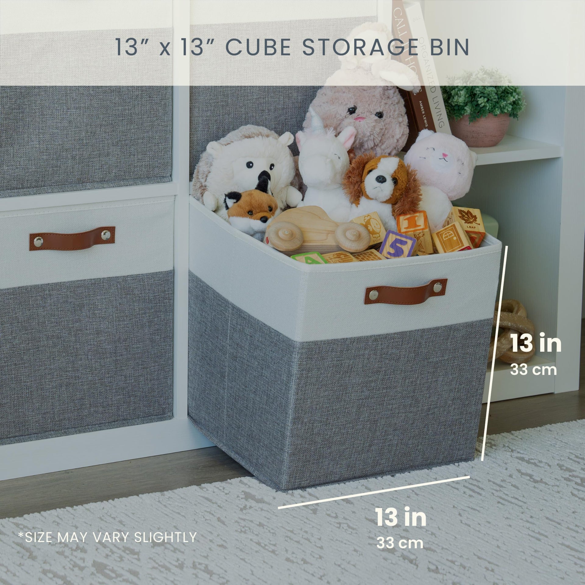 13x13 Cube Storage Bins (4 Count)