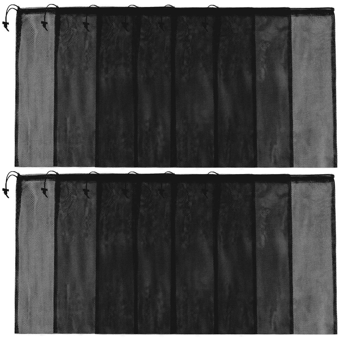 12Pcs Mesh Laundry Drawstring Bag (12 Count)