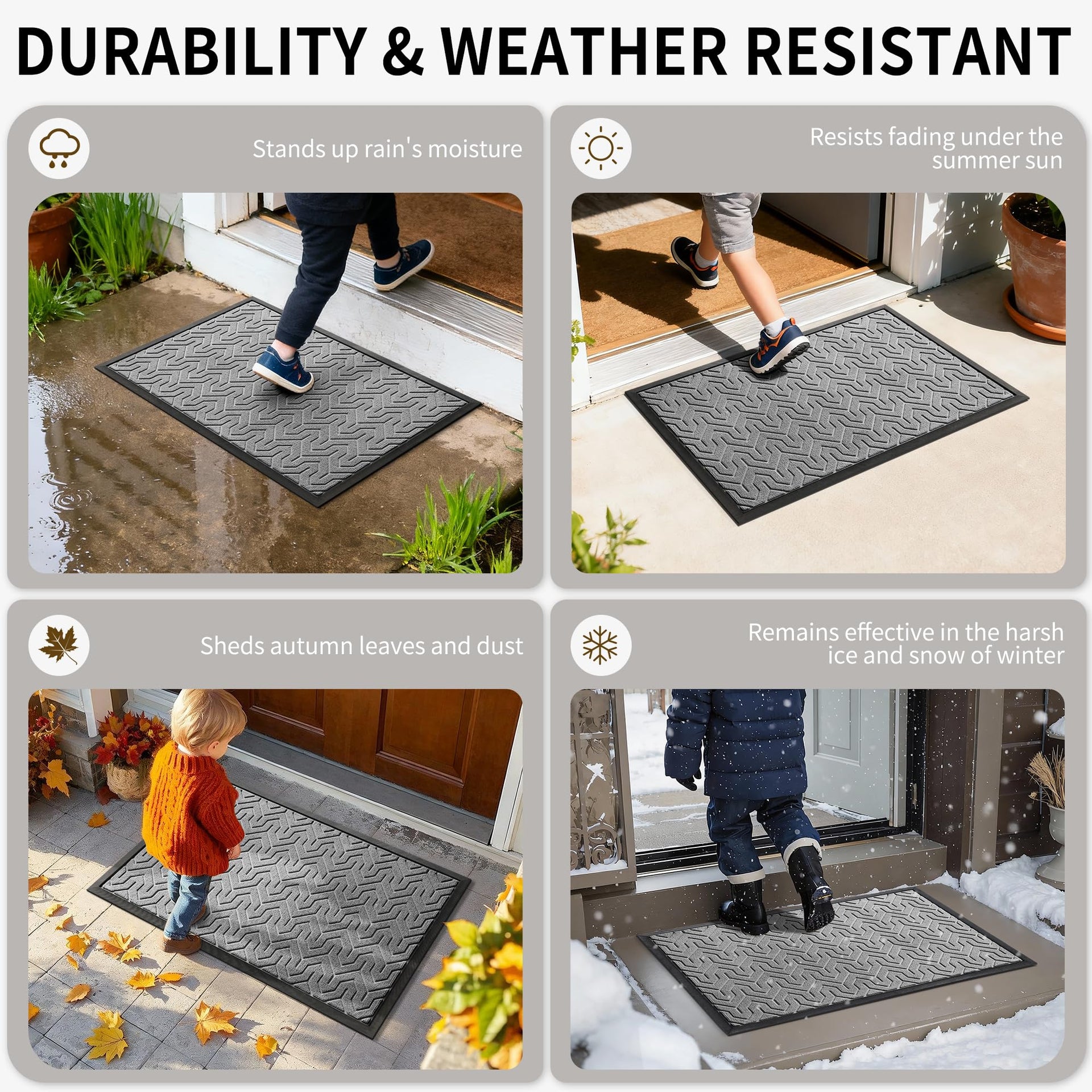 Large Door Mat Outside Entrance 36x24