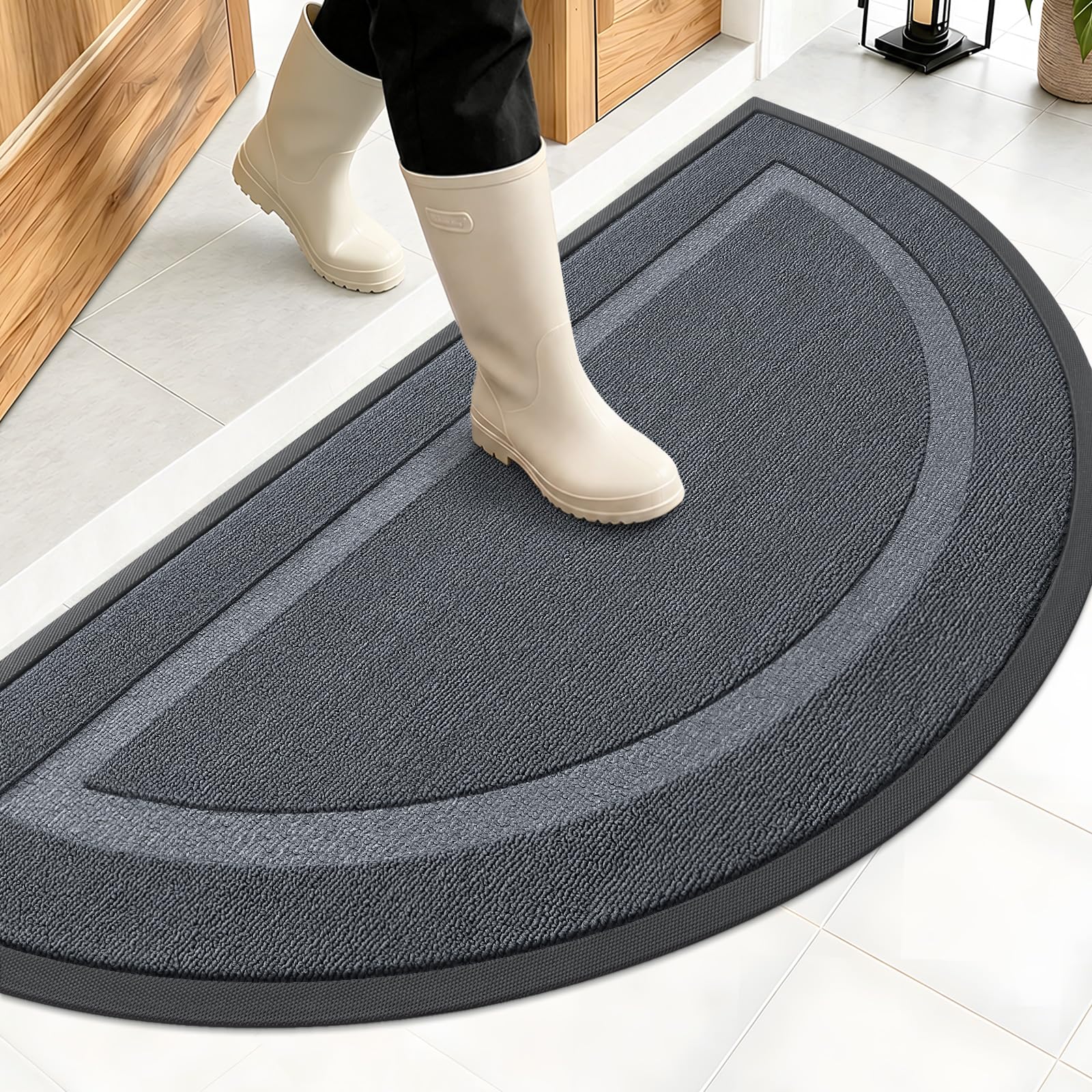 Half Circle Front Door Mat Outside 47x23 All