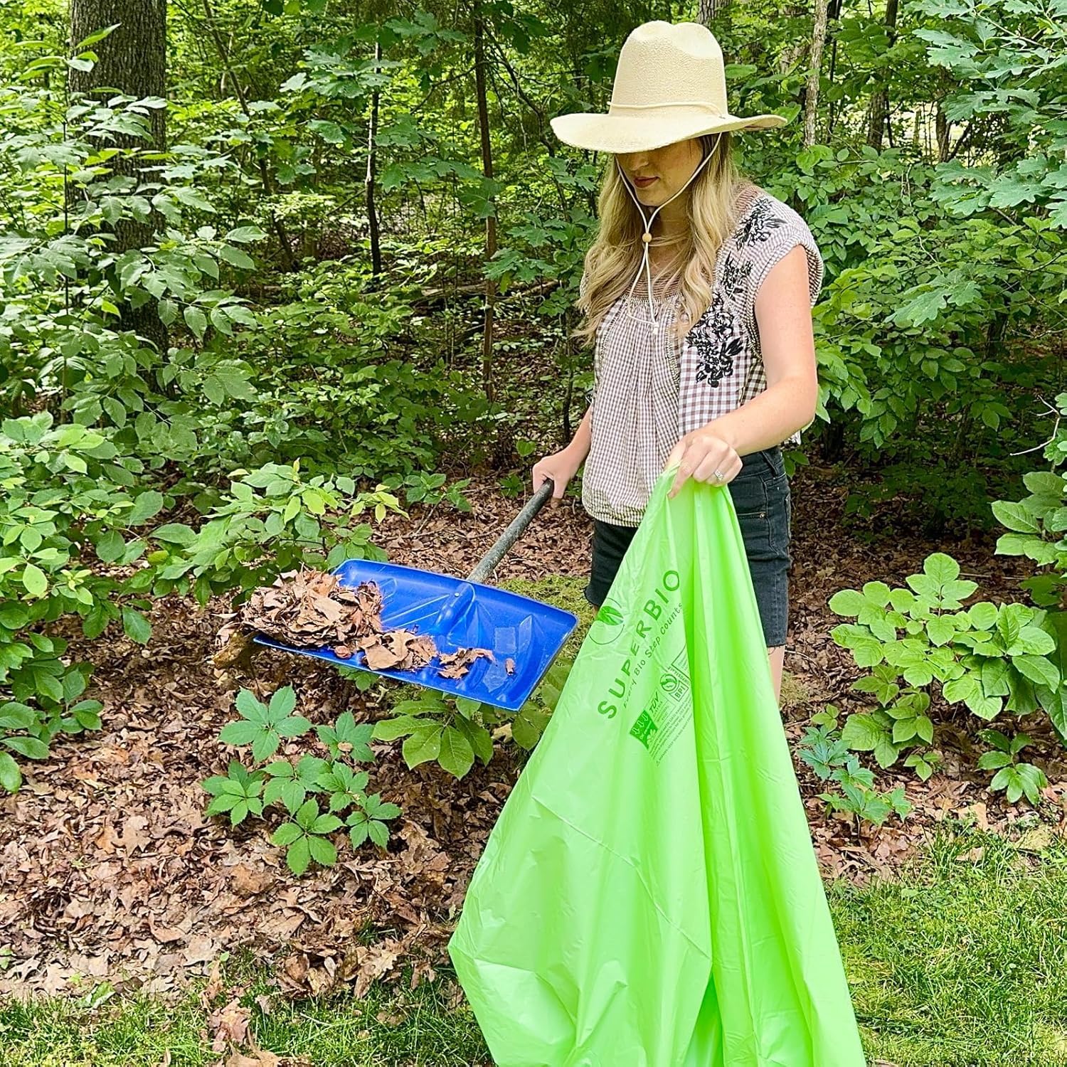64 Gallon Compostable Yard Waste Bags (10 Count)