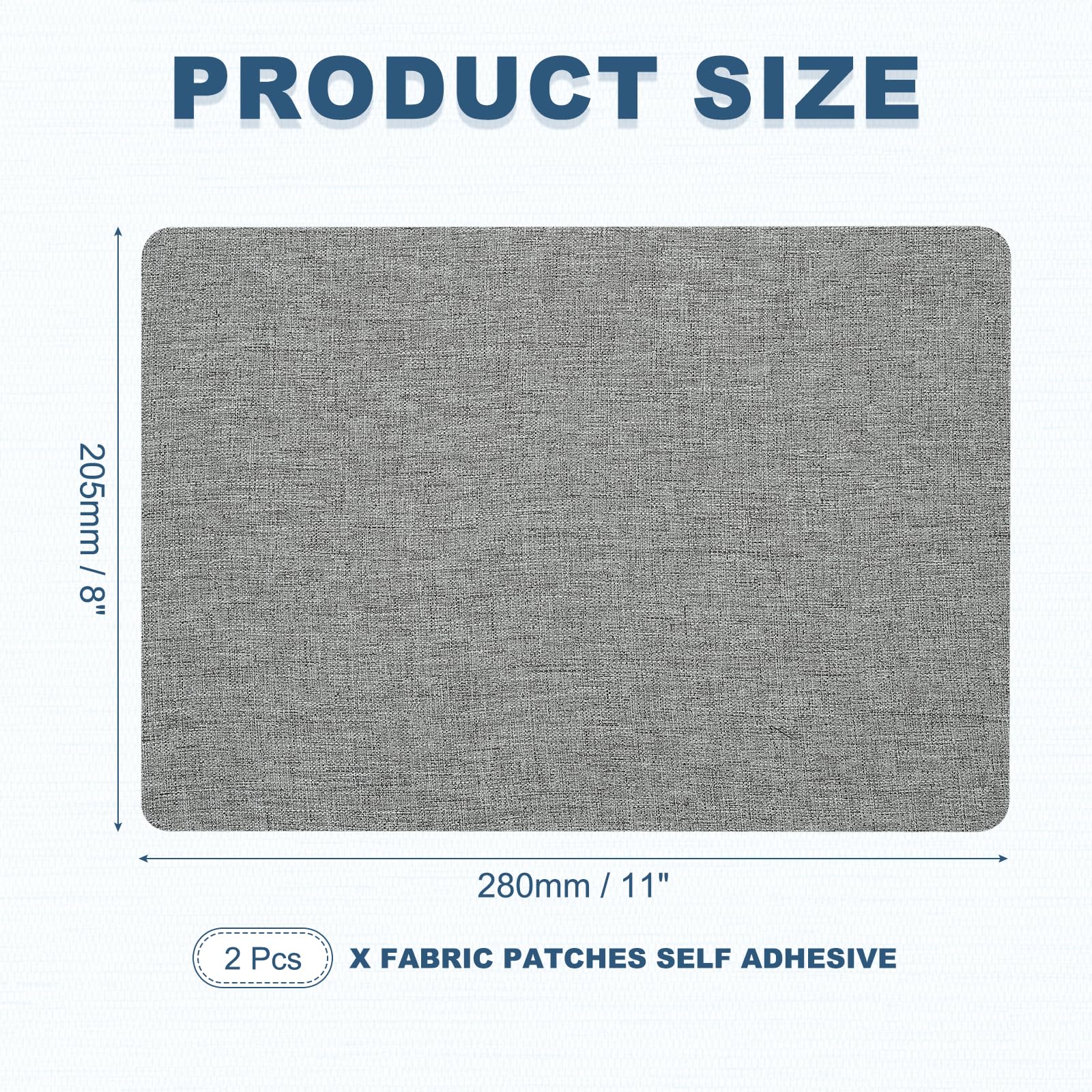 8x11 Inch Linen Repair Patches (2 Count)