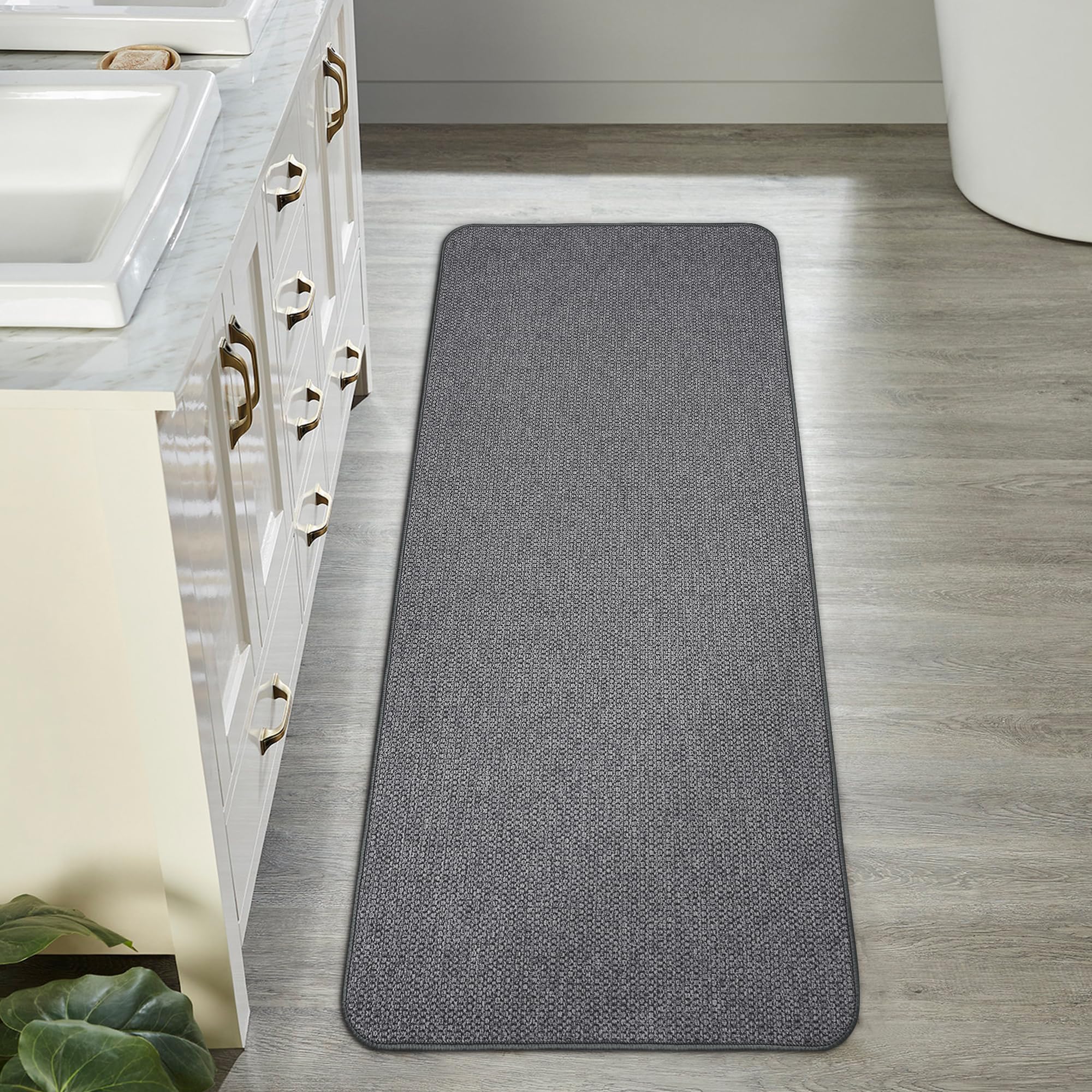 Bath Mat Ultra Thin Bathroom Runner Rugs