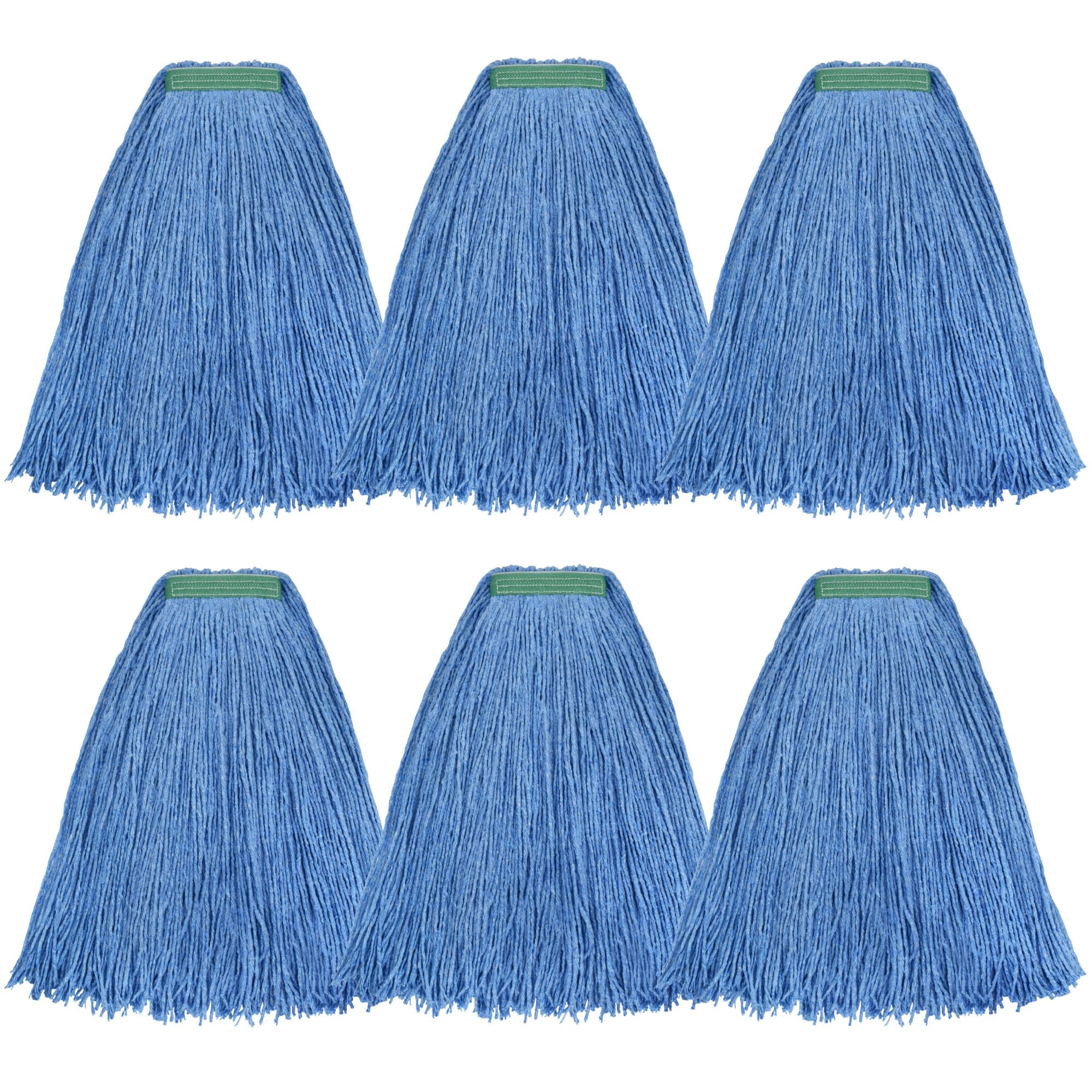 Matthew Cleaning 24oz 6Pack Cotton Floor Mop (6 Count) - ModHome Supplies
