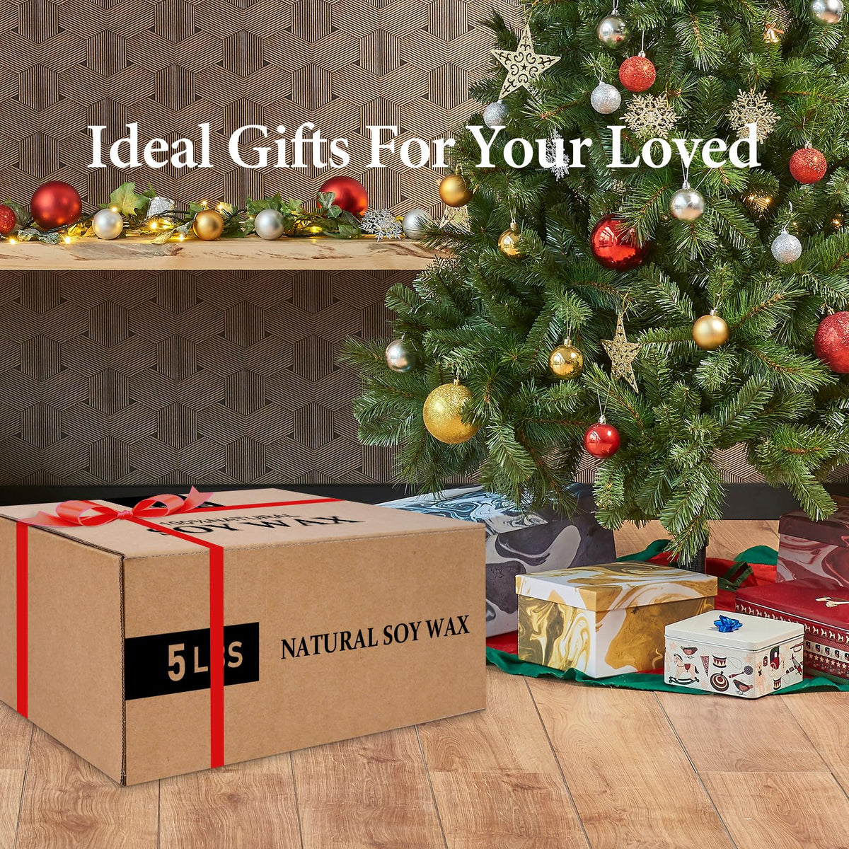 5 lbs Soy Candle Wax for Candle Making (80 Ounce)
