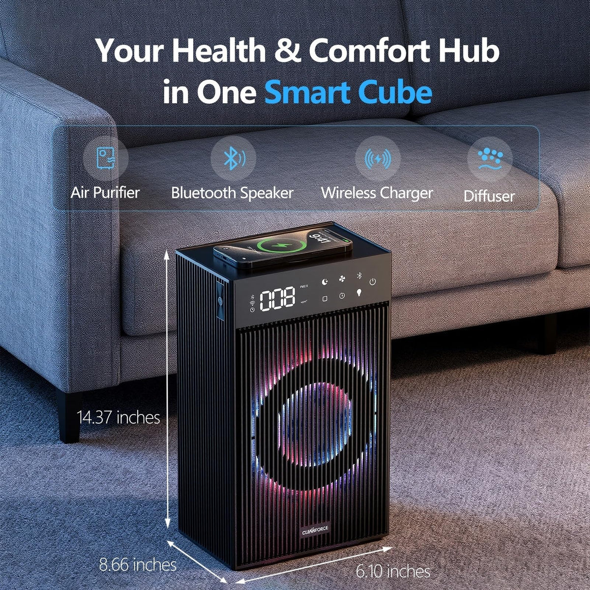 CleanForce Rainbow Cube