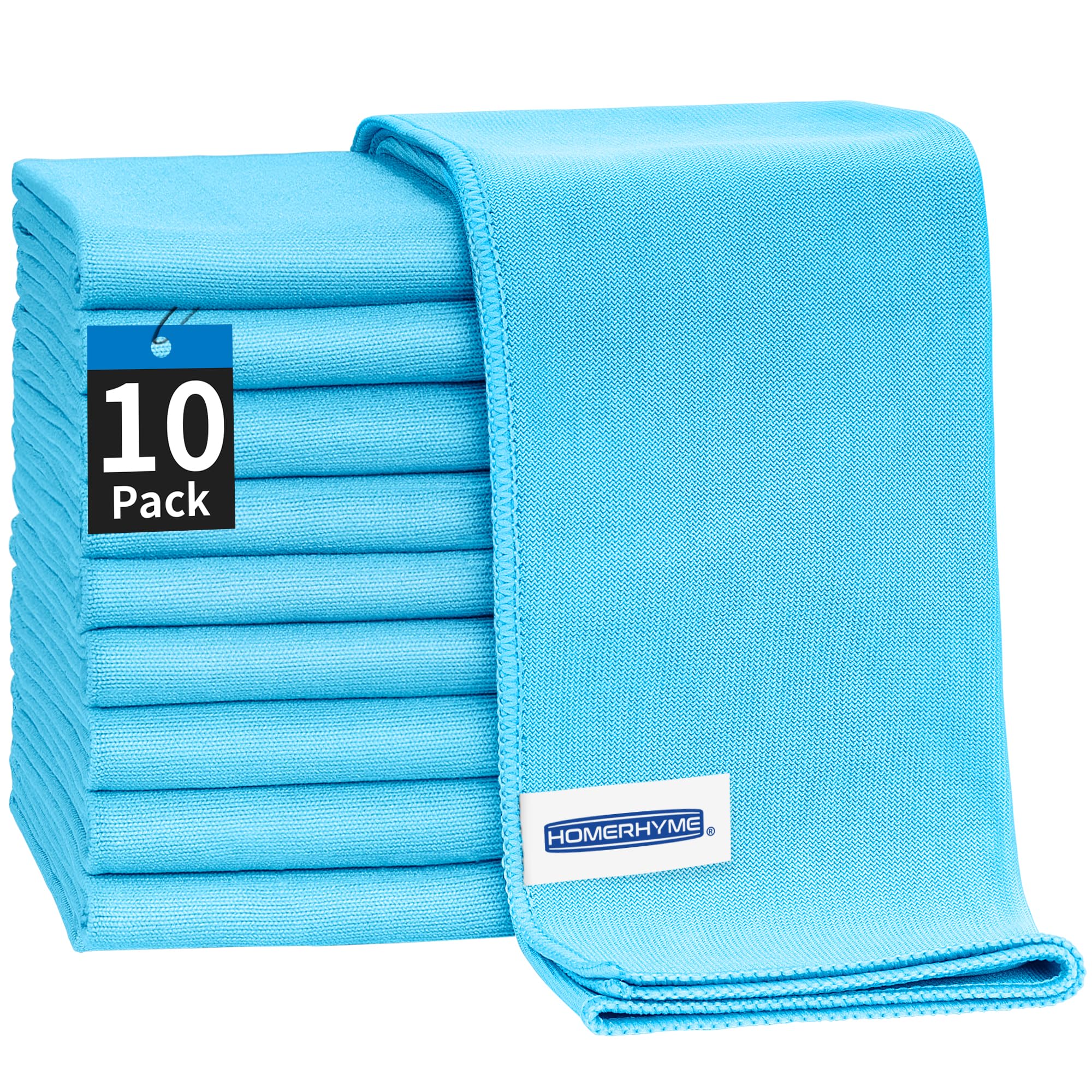 Microfiber Glass Cleaning Cloth (10 Count)