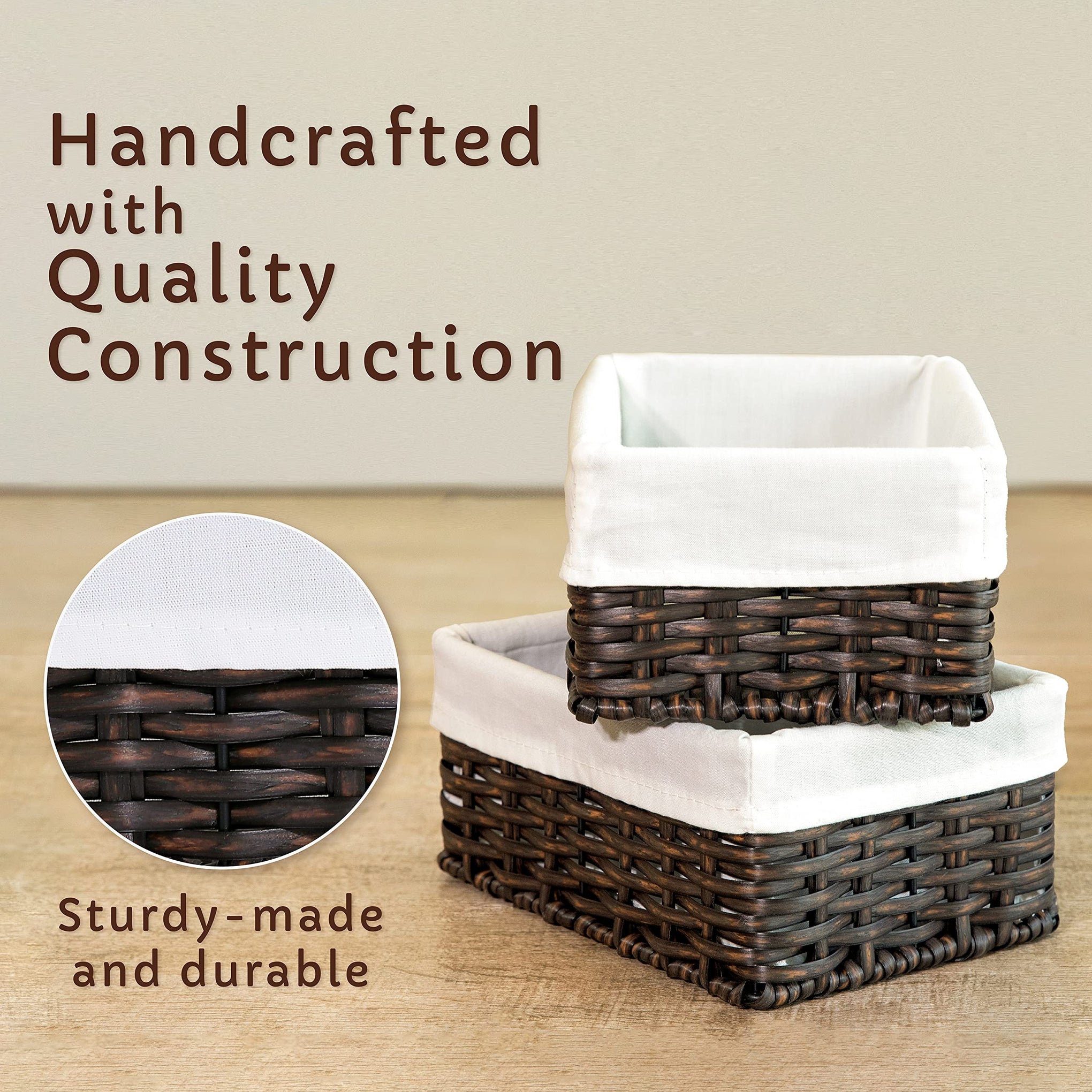 Baskets for Organizing (3 Count)