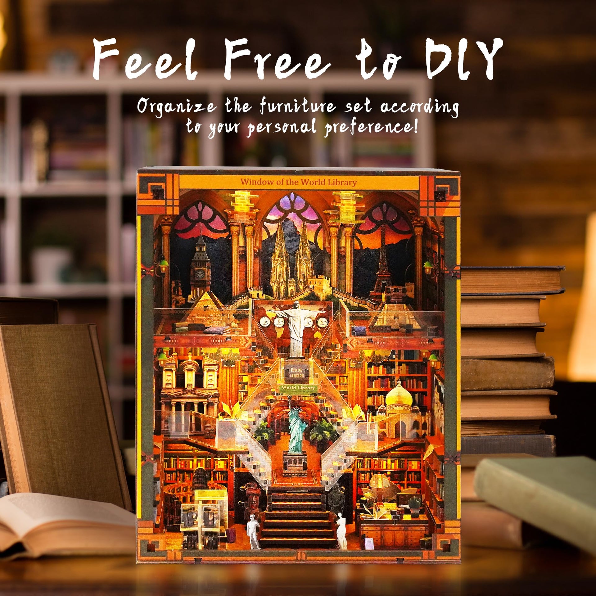 Book Nook Kits for Adults