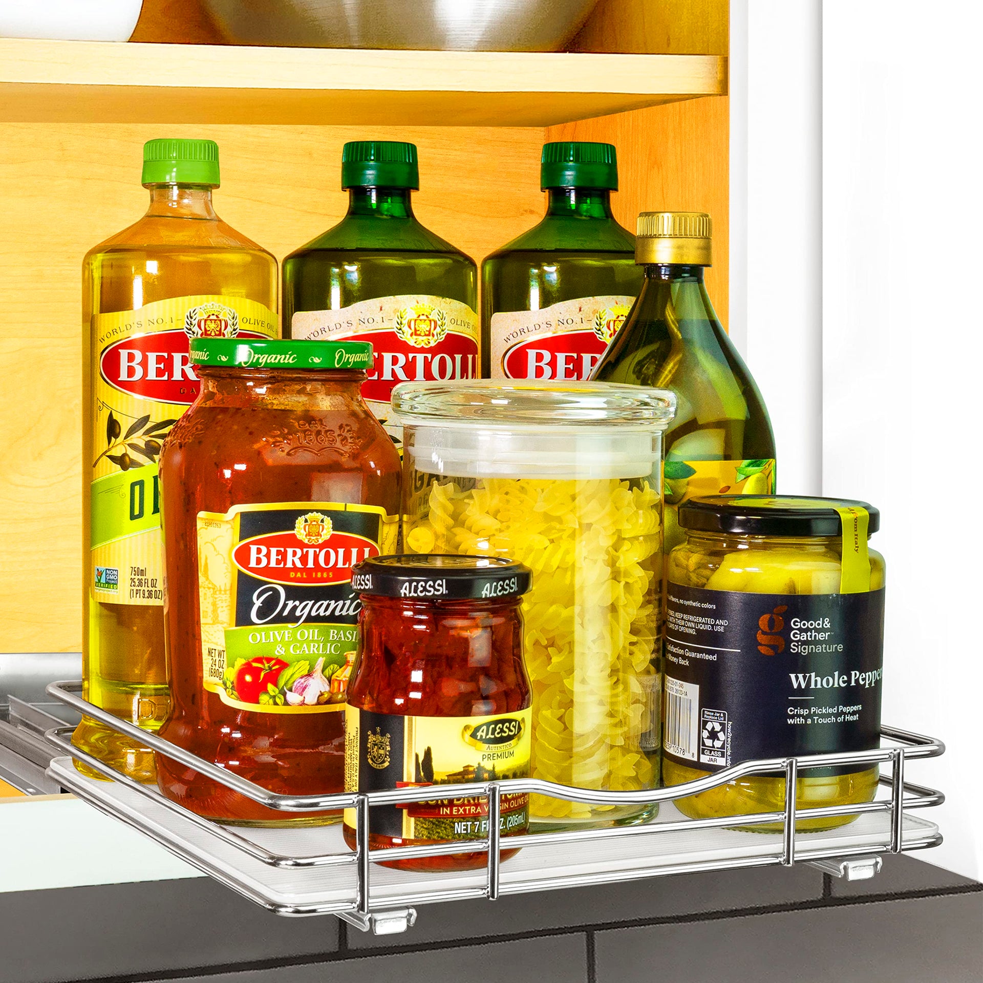 Pull Out Spice Organization for Cabinets
