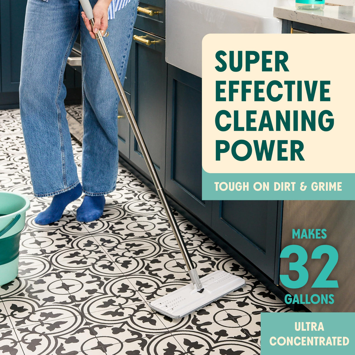 Ultra Concentrated Vinegar Floor Cleaner (64 Fl Oz) - ModHome Supplies