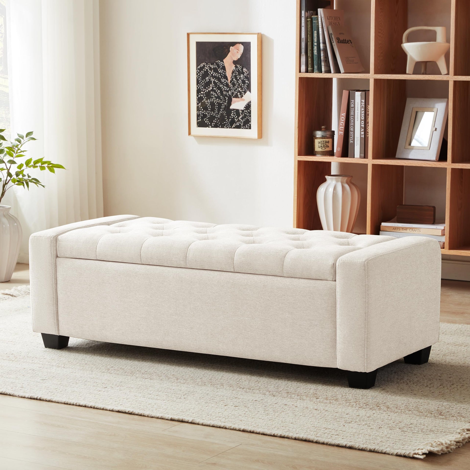48" Ottoman with Storage