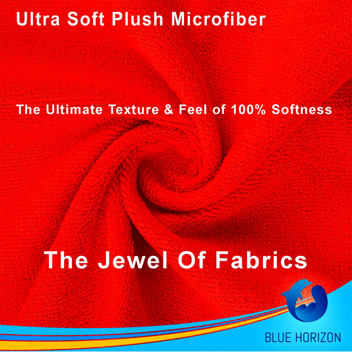 Red Microfiber Cleaning Towels (36 Count)