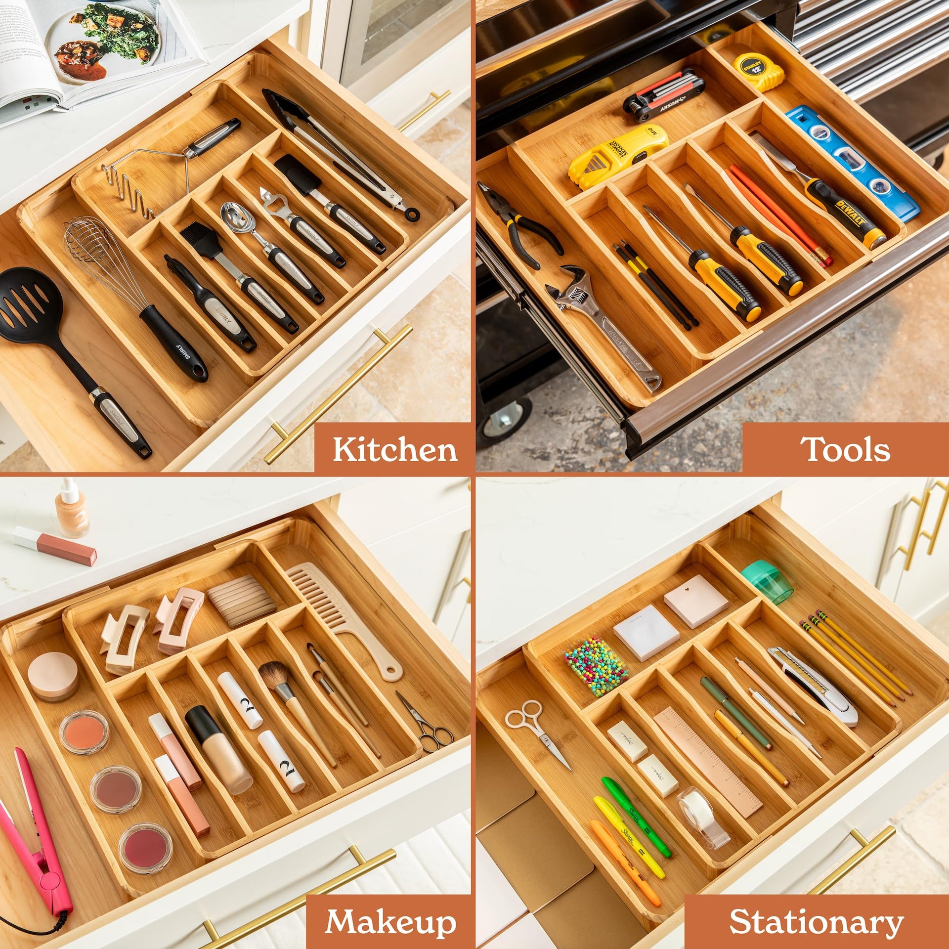 Silverware Drawer Organizer