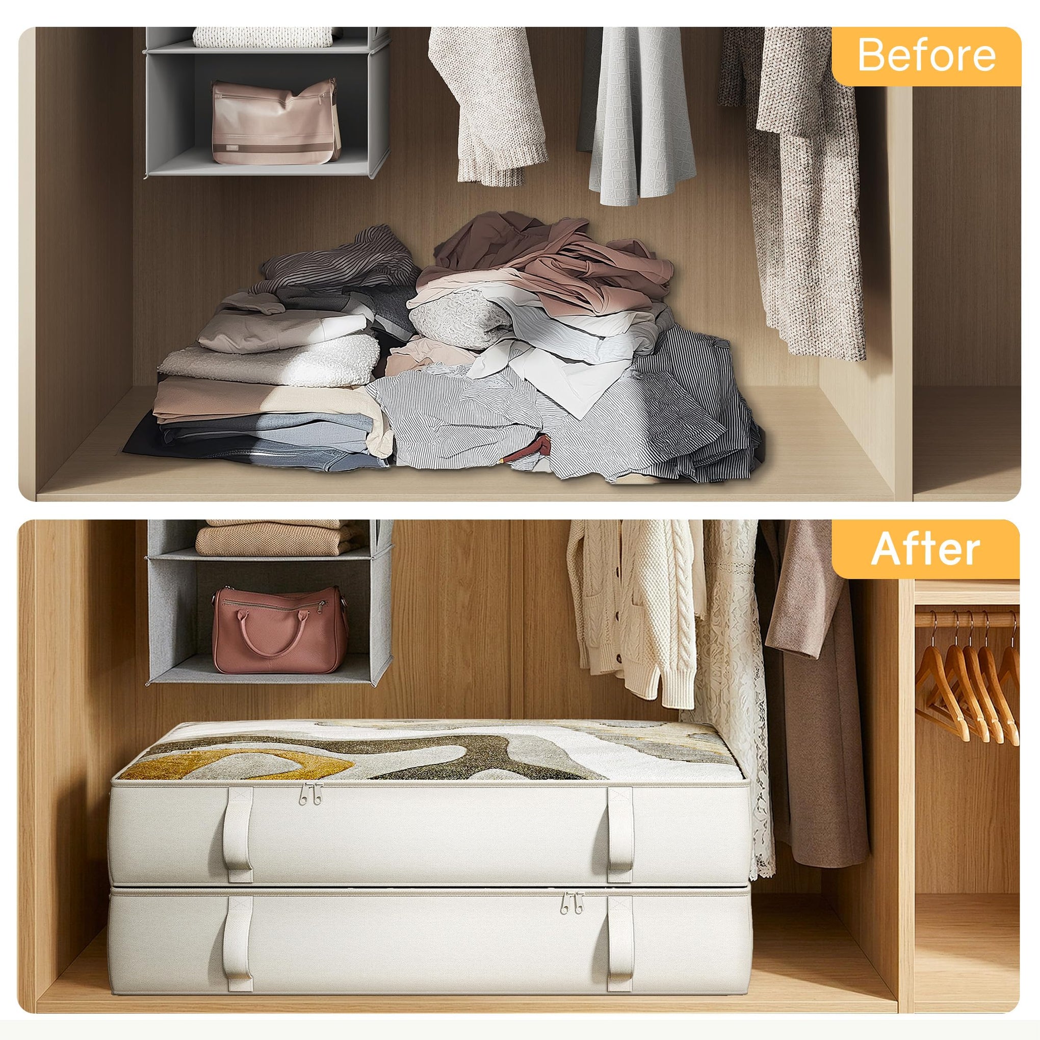 2 Pack Under Bed Storage Containers (2 Count)