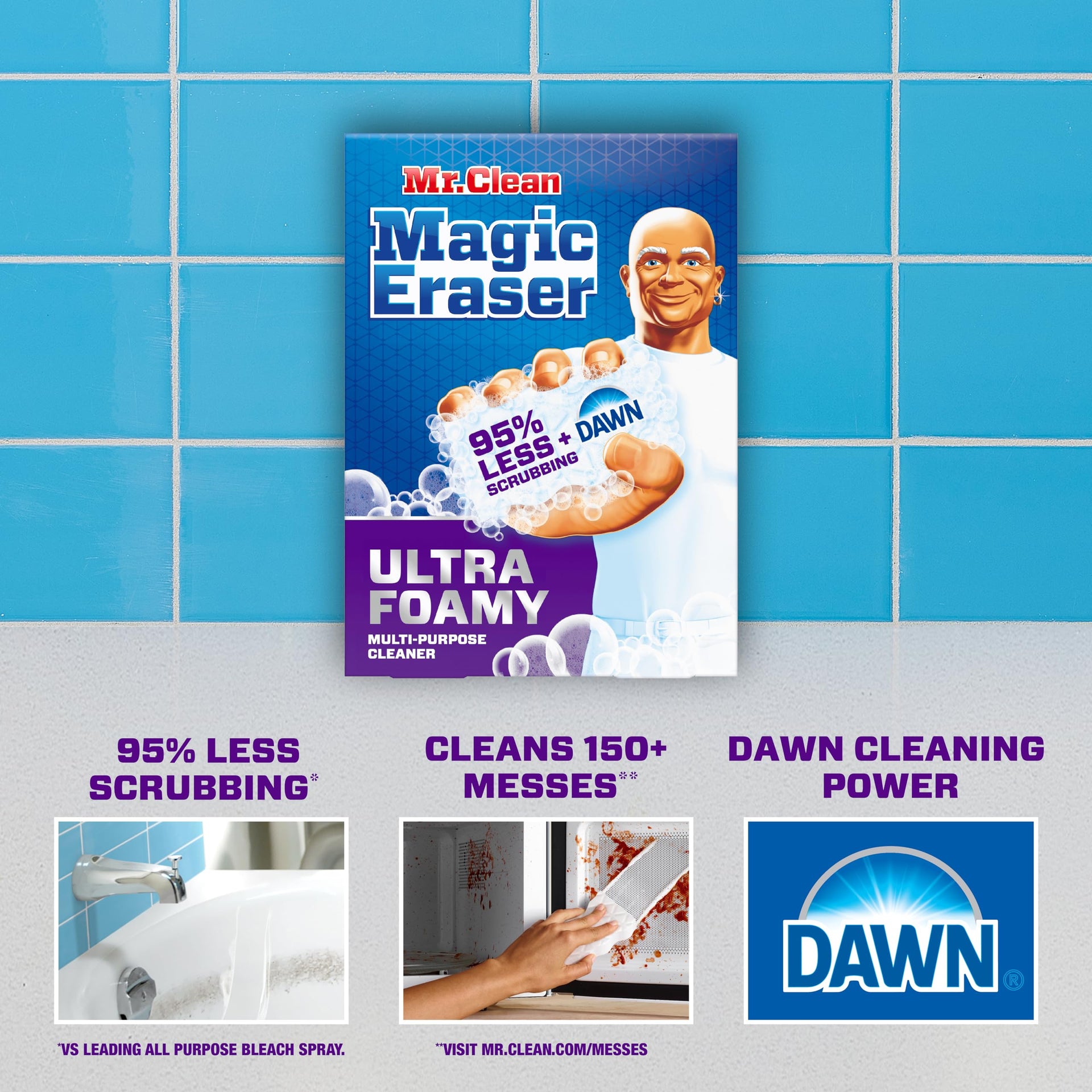 Magic Eraser Foaming Sponge (5 Count)