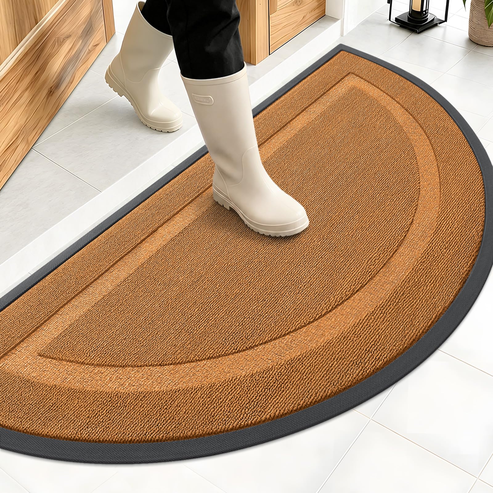 Half Circle Front Door Mat Outside 47x23 All