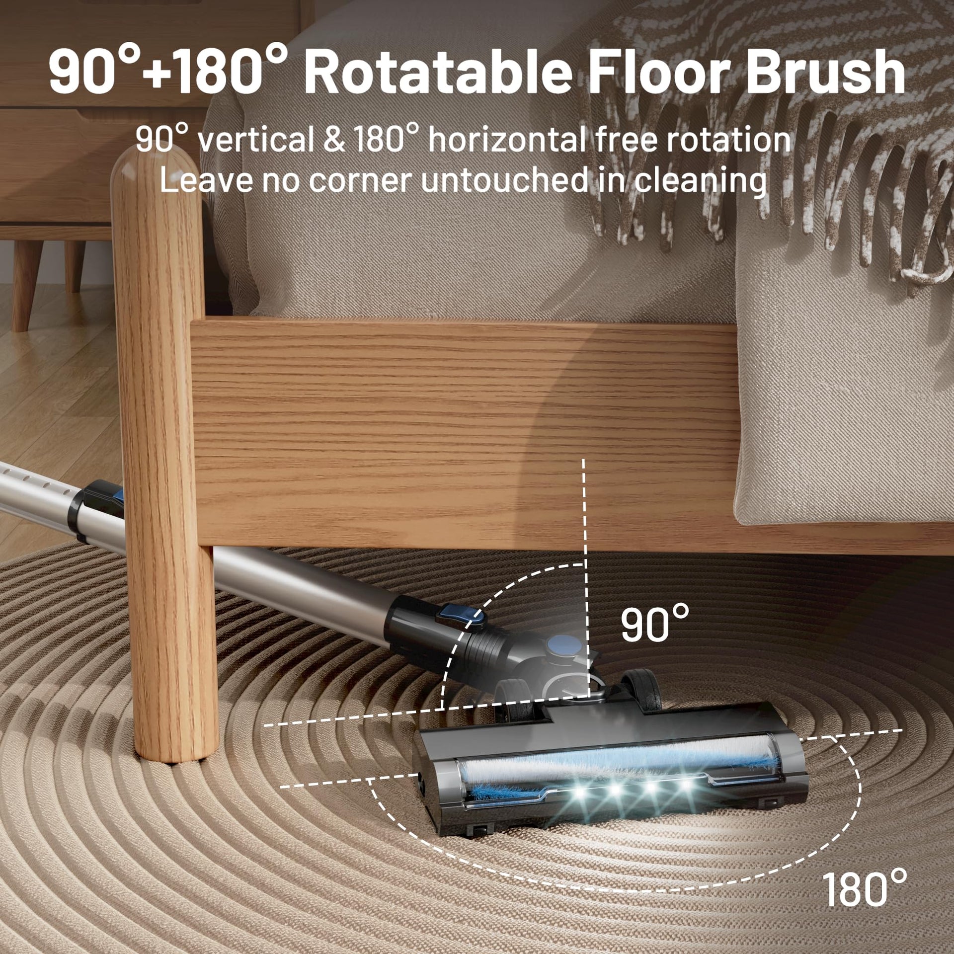 Cordless Vacuum Cleaner with Self