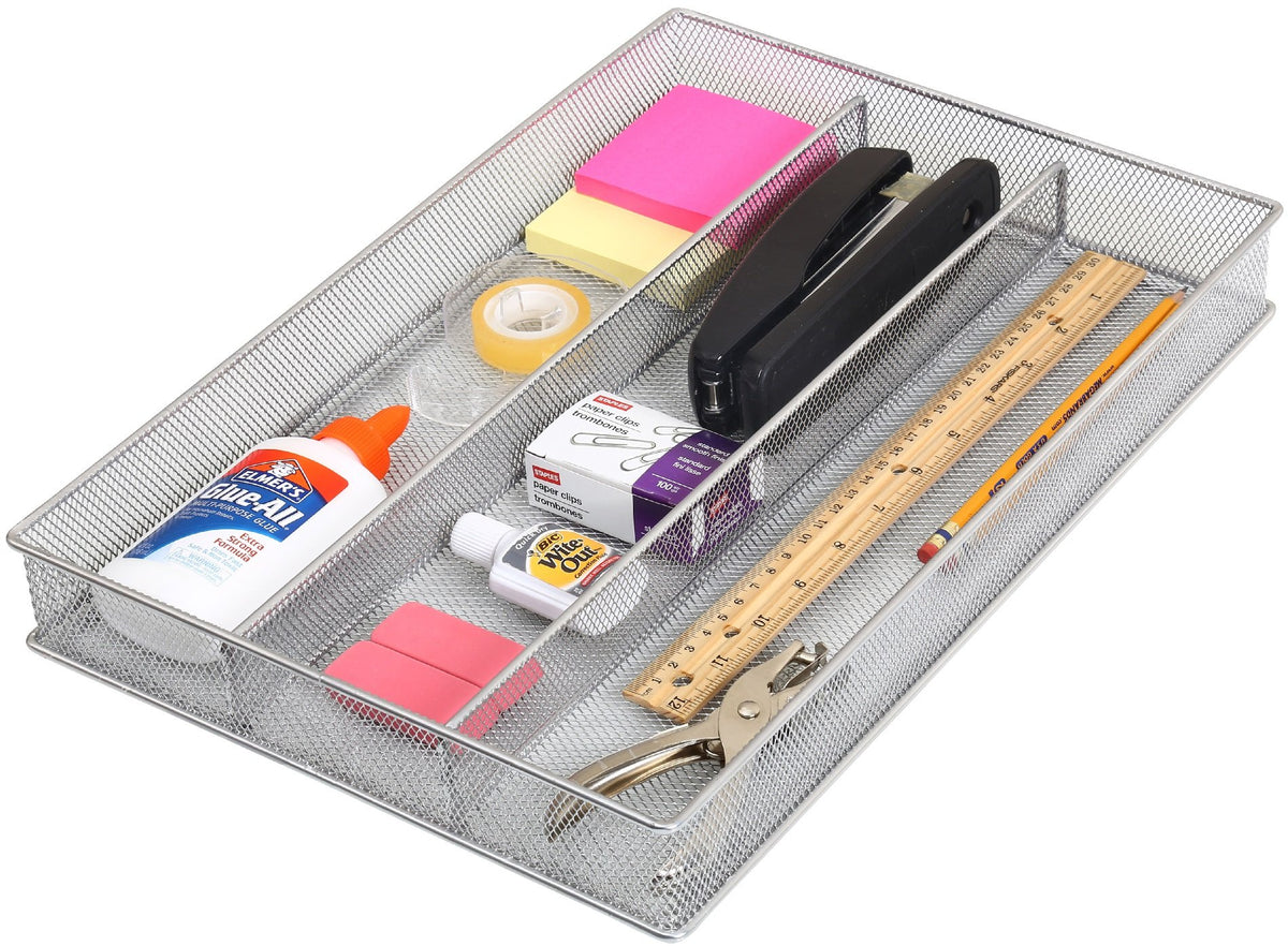 Metal Silverware Organizer for In