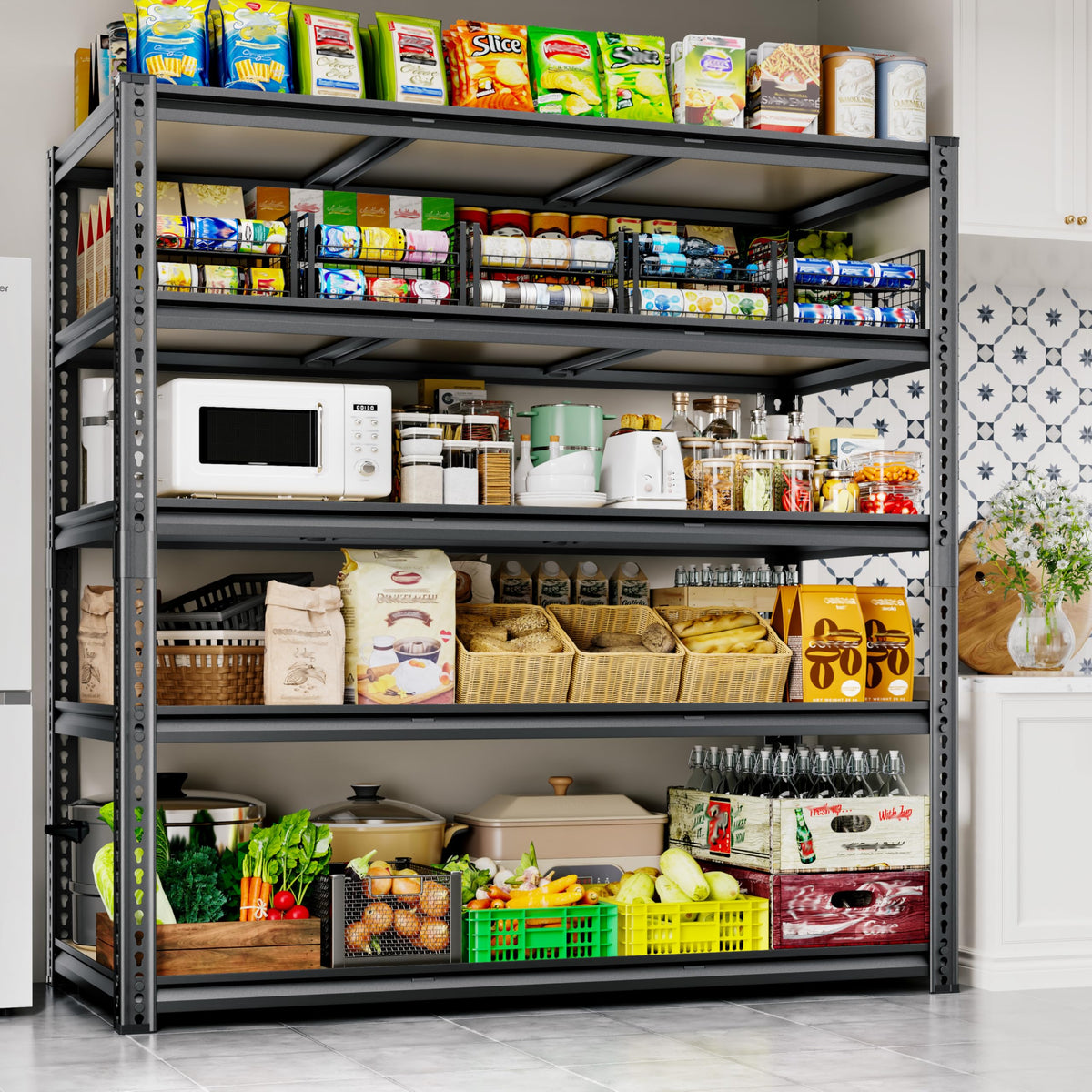 48"W Garage Shelving Heavy Duty (2 Count)