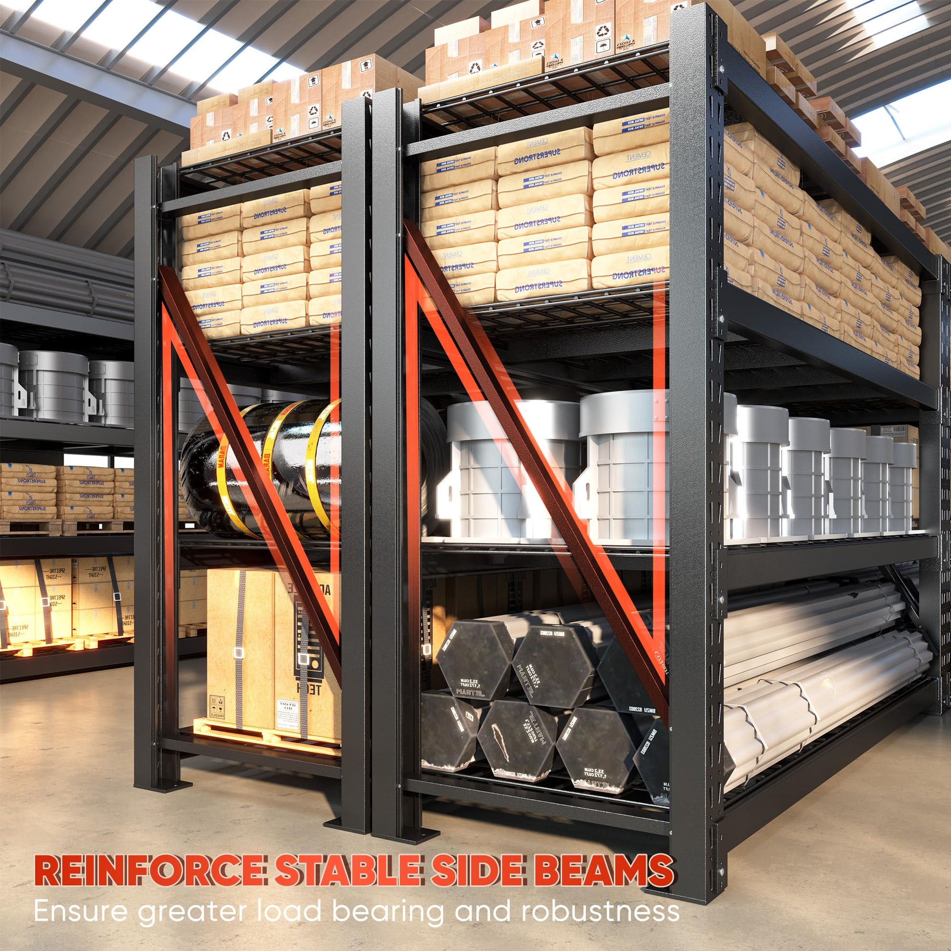9400LBS Garage Shelving Heavy Duty
