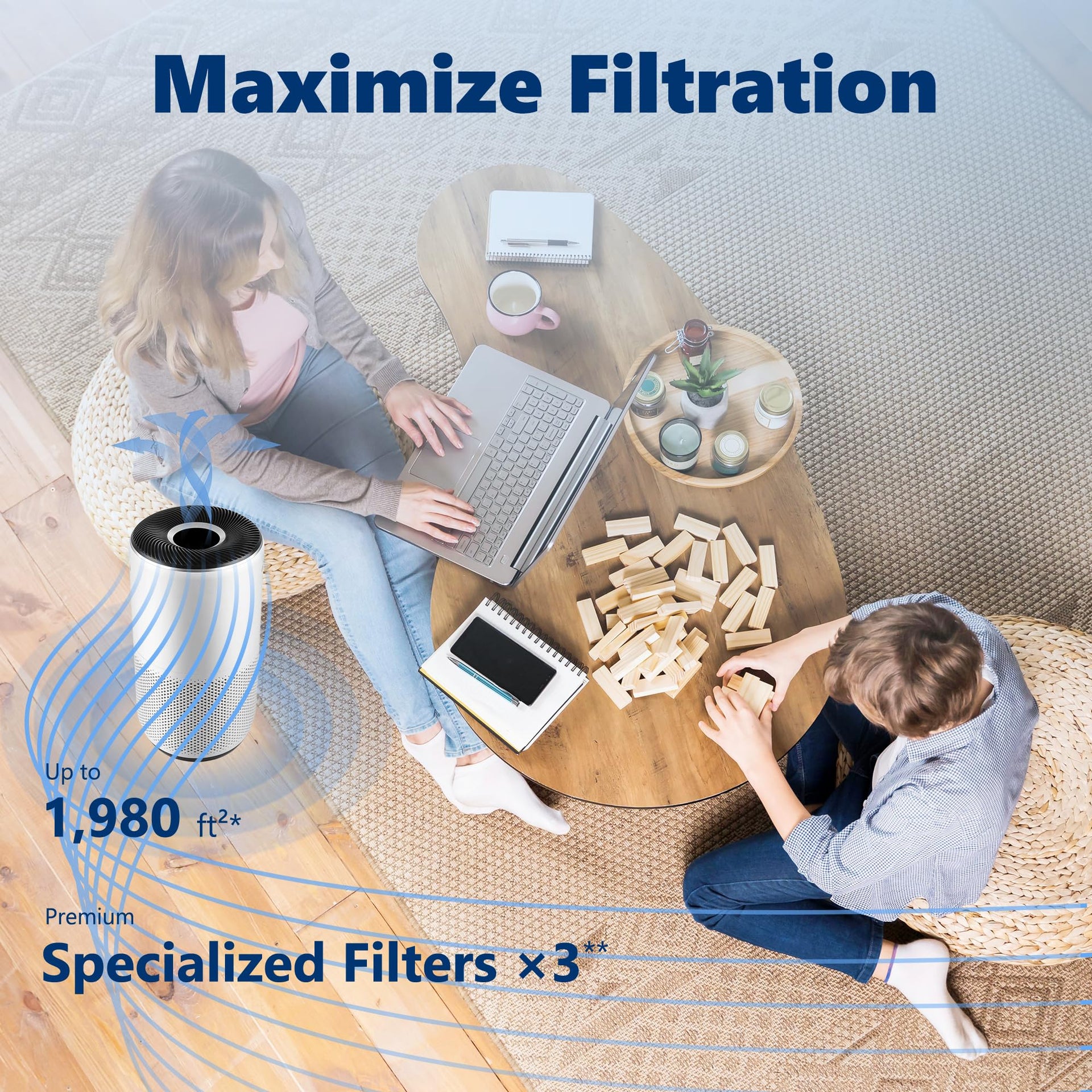 Core 400S Replacement Filter for LEVOIT Core 400S Smart WiFi Air Purifier