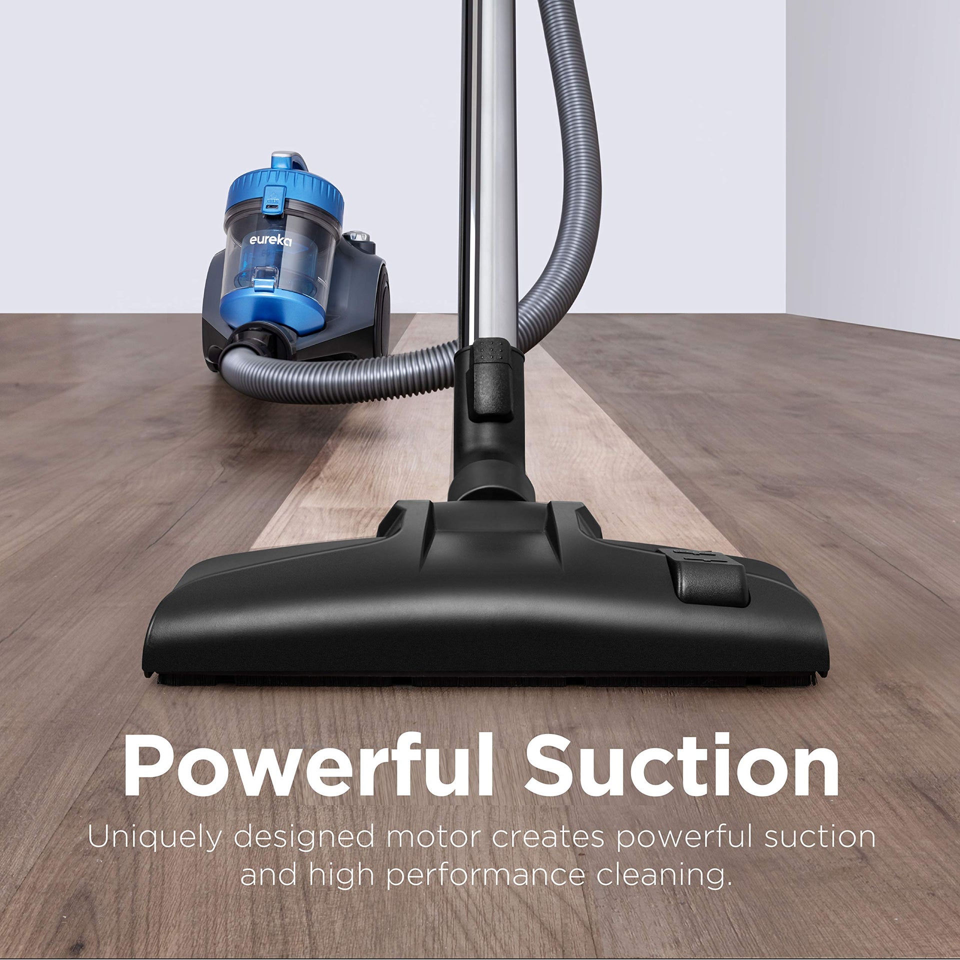 Whirlwind Bagless Canister Cleaner NEN110A Lightweight Corded Vacuum for Carpets and Hard Floors