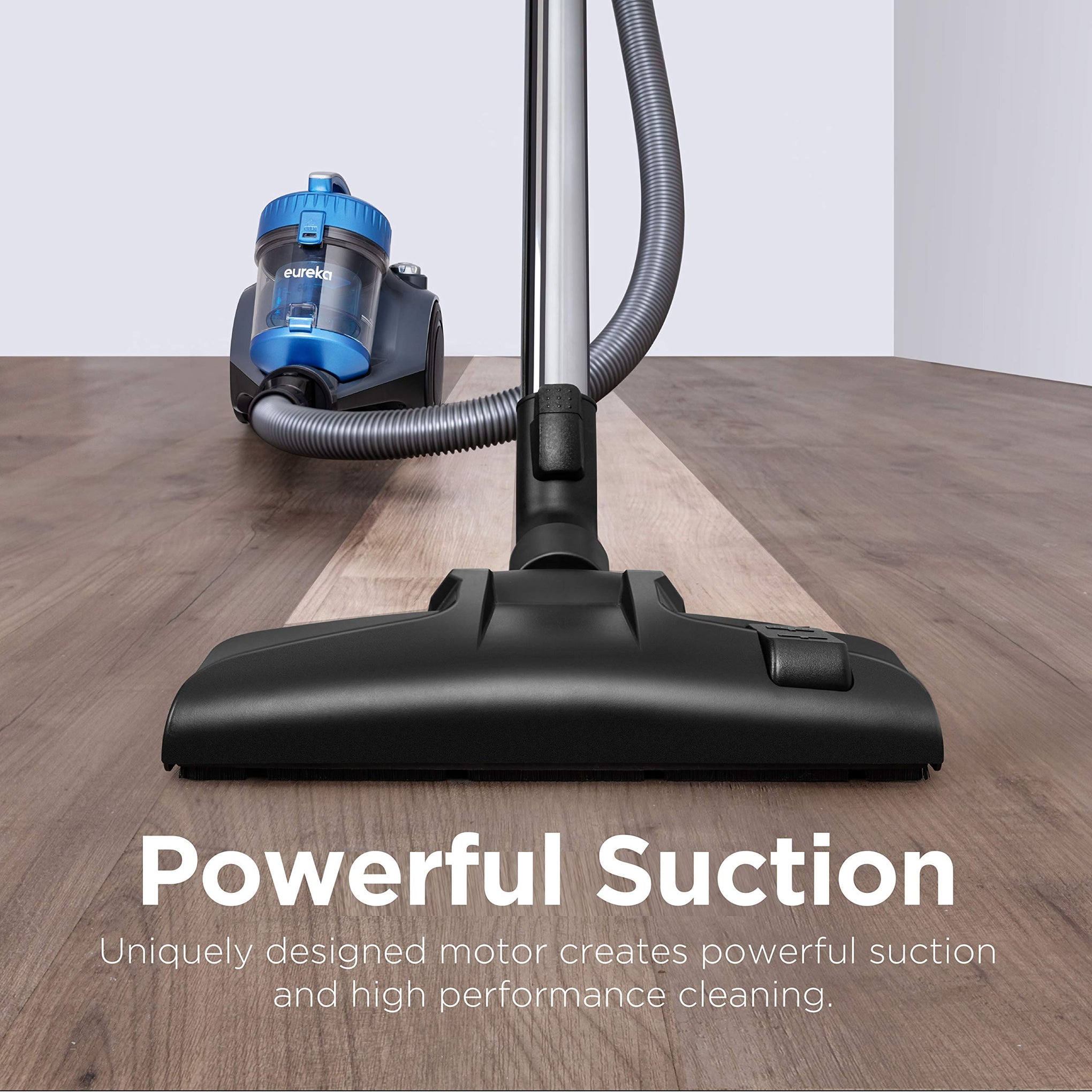 Whirlwind Bagless Canister Cleaner NEN110A Lightweight Corded Vacuum for Carpets and Hard Floors