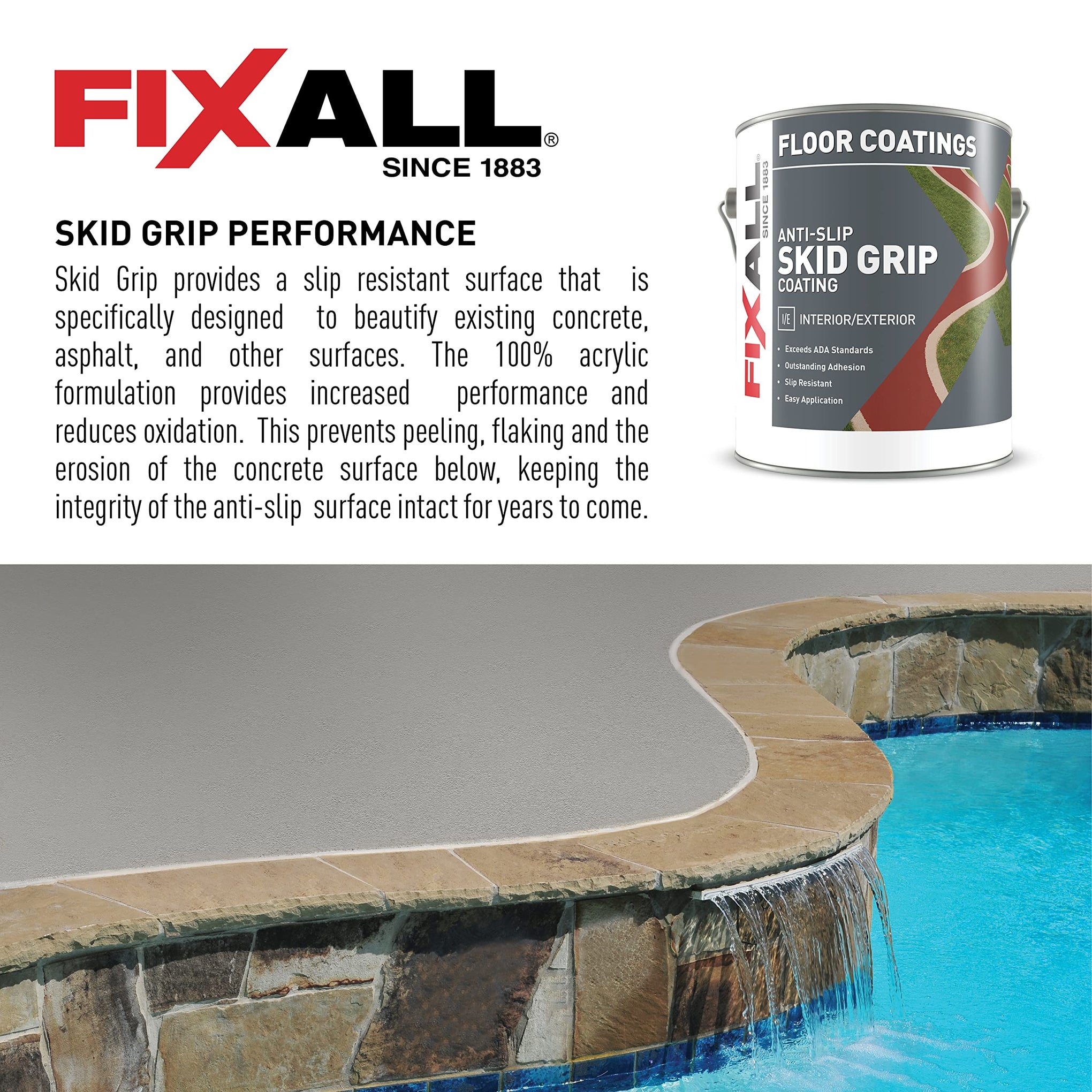 Skid Grip Anti (128 Fl Oz)