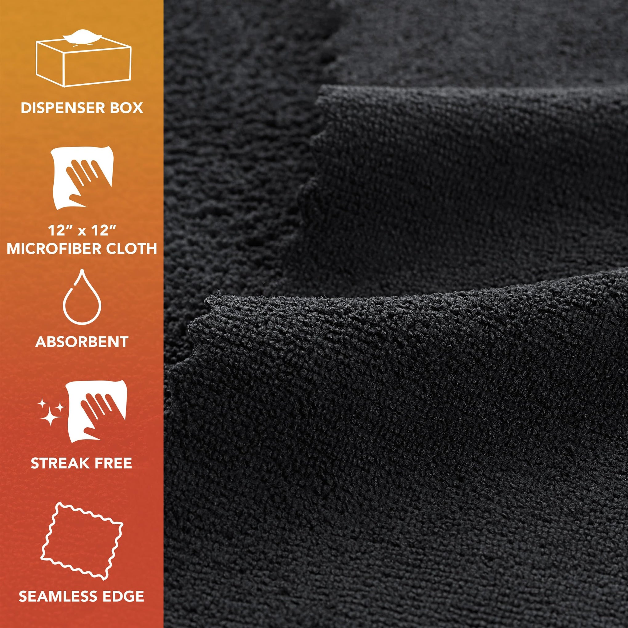Arkwright Smart Rags Microfiber Cleaning Cloths Bulk (400 Count)