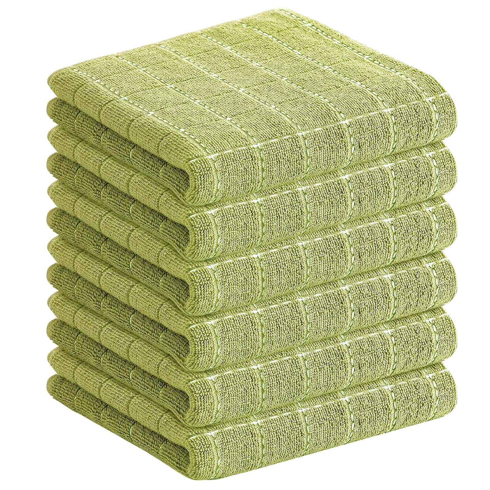 100% Cotton Terry Kitchen Towels (6 Count)