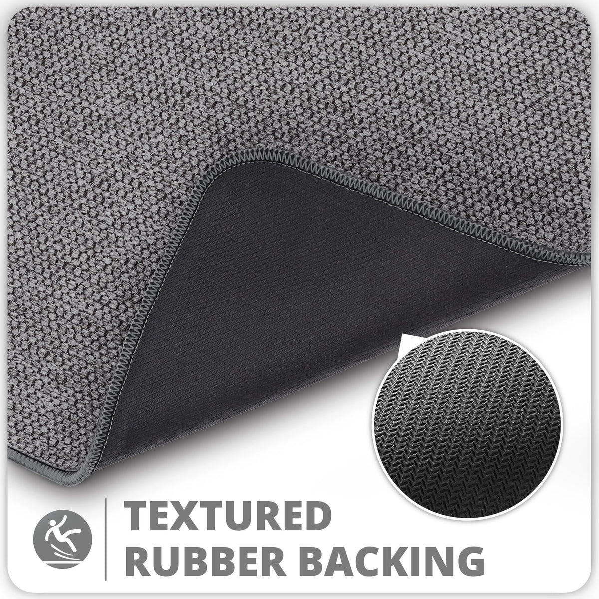 Bath Mat Ultra Thin Bathroom Runner Rugs (7 Sq Ft)