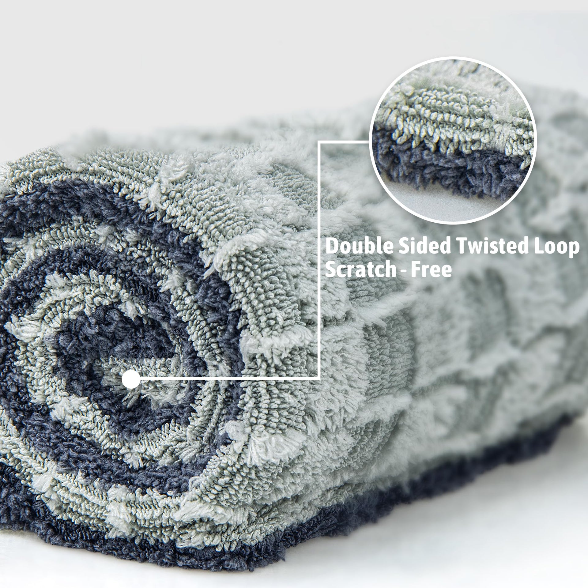 1000GSM Car Drying Towel 18"x24"