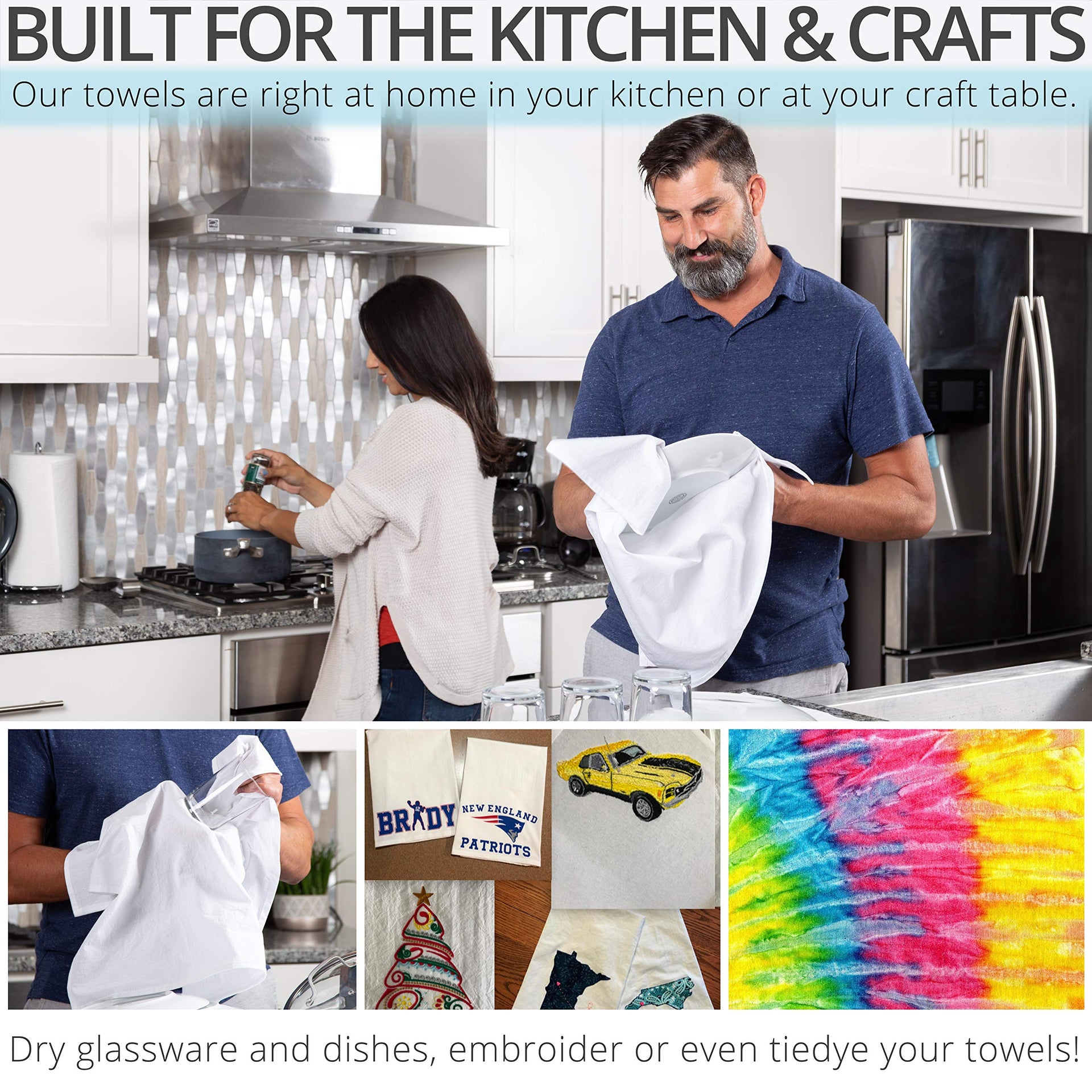 Flour Sack Dish Towels (13 Count)