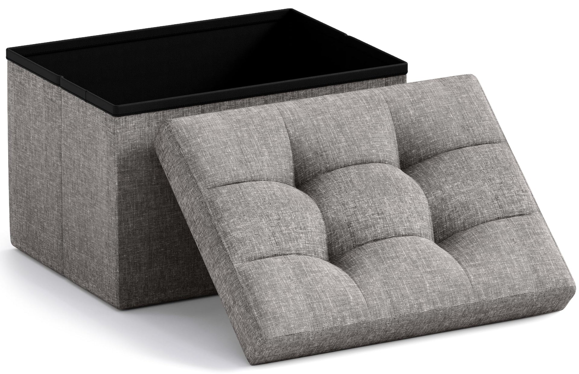 Small Rectangle Storage Ottoman